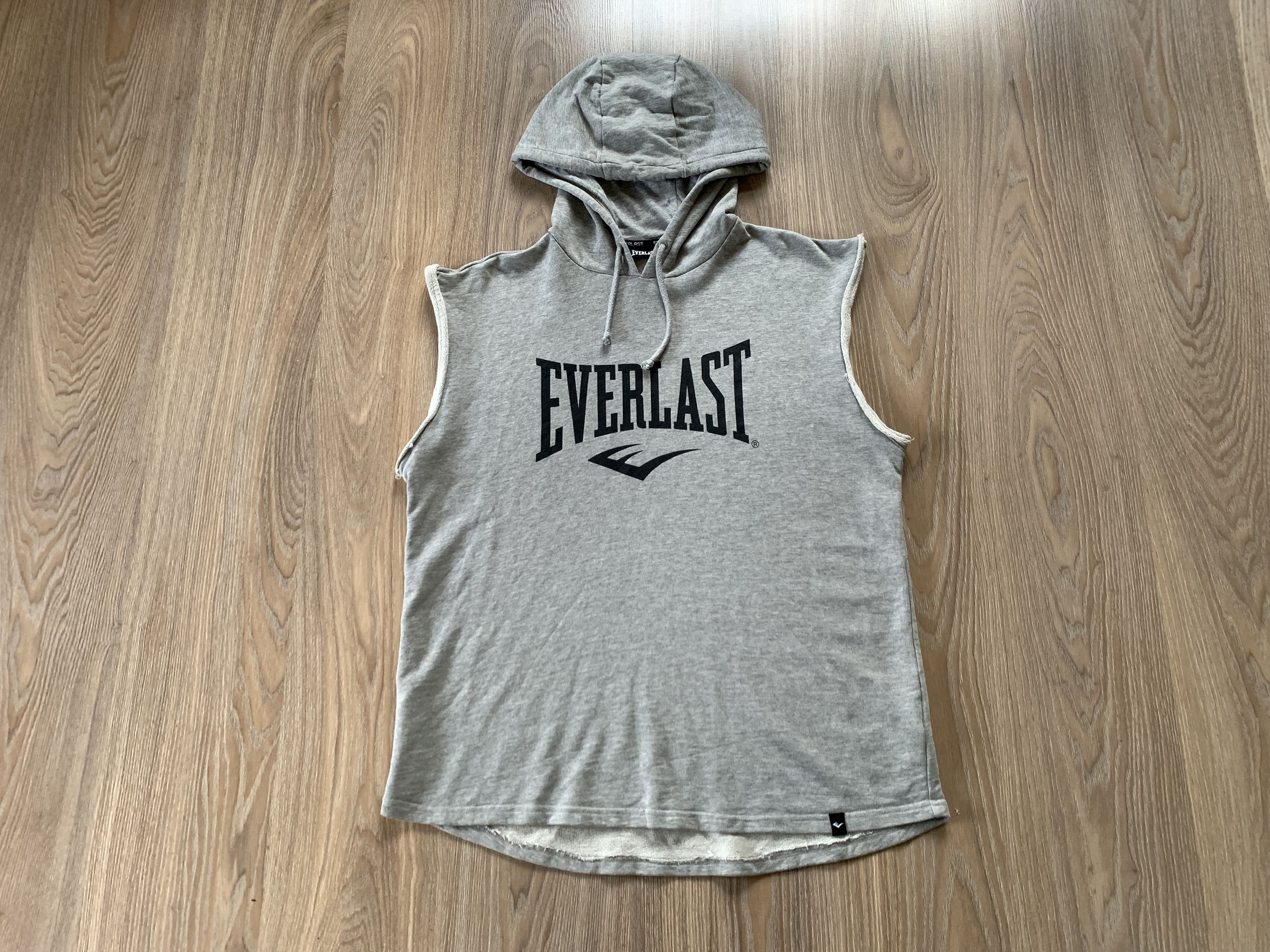 Everlast × Vintage Everlast Heavy Cotton Printed T-Shirt With Hood Size US XL / EU 56 / 4 - 2 Thumbnail