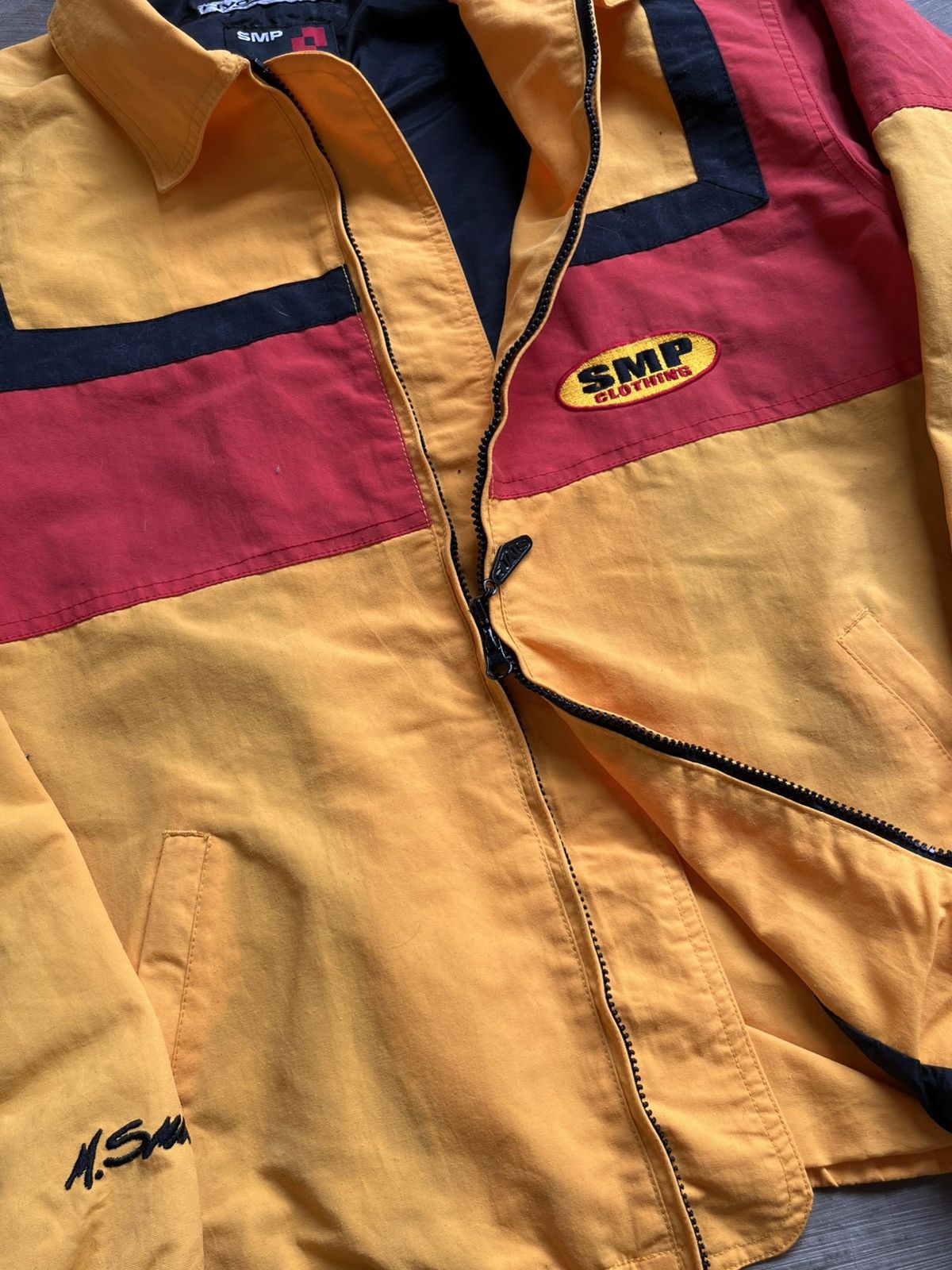 Vintage Vintage 90’s Smp Skateboard work jacket Size US L / EU 52-54 / 3 - 2 Thumbnail