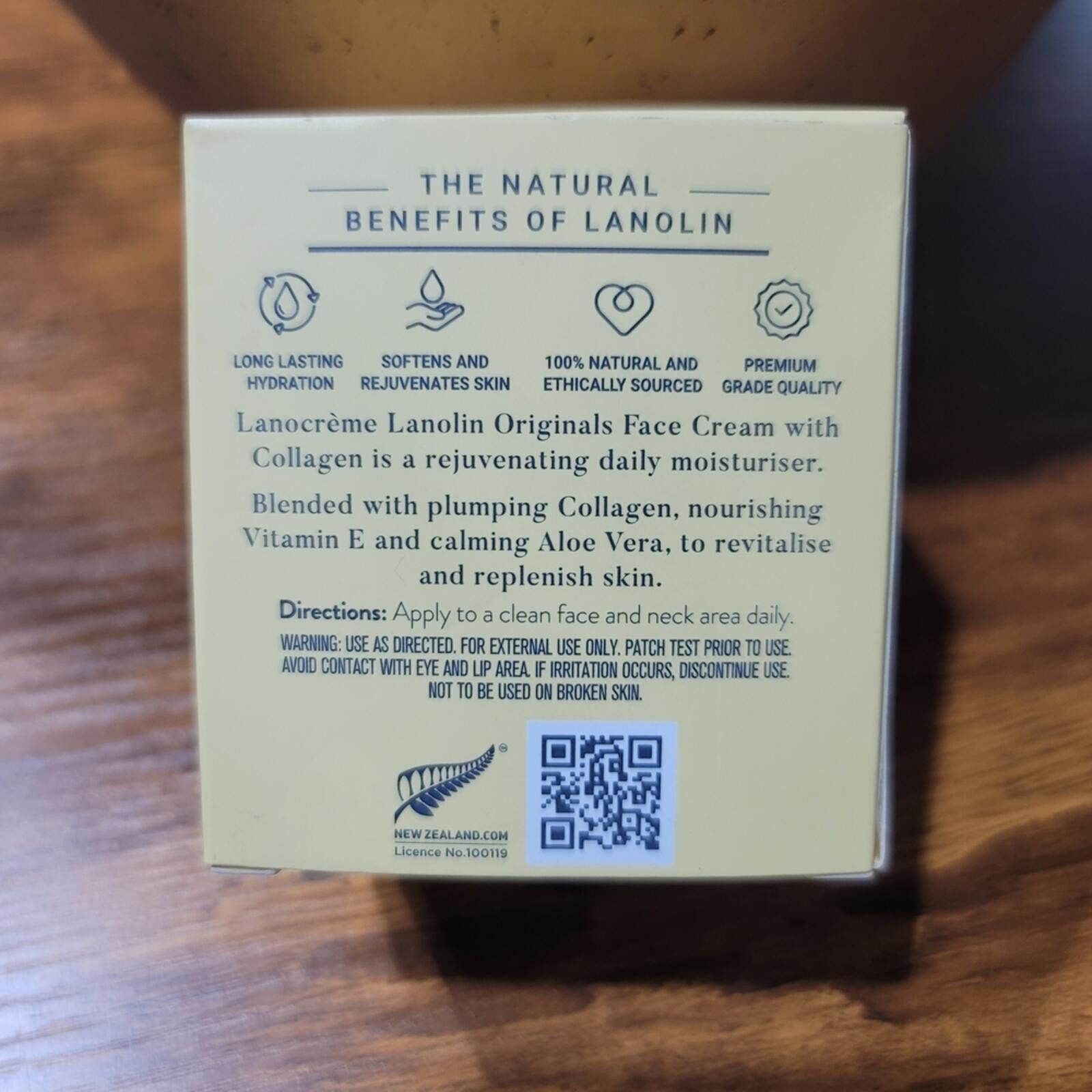 Other Lanocrème Lanolin Originals Face Cream Collagen Vit E 100g Size ONE SIZE - 2 Thumbnail