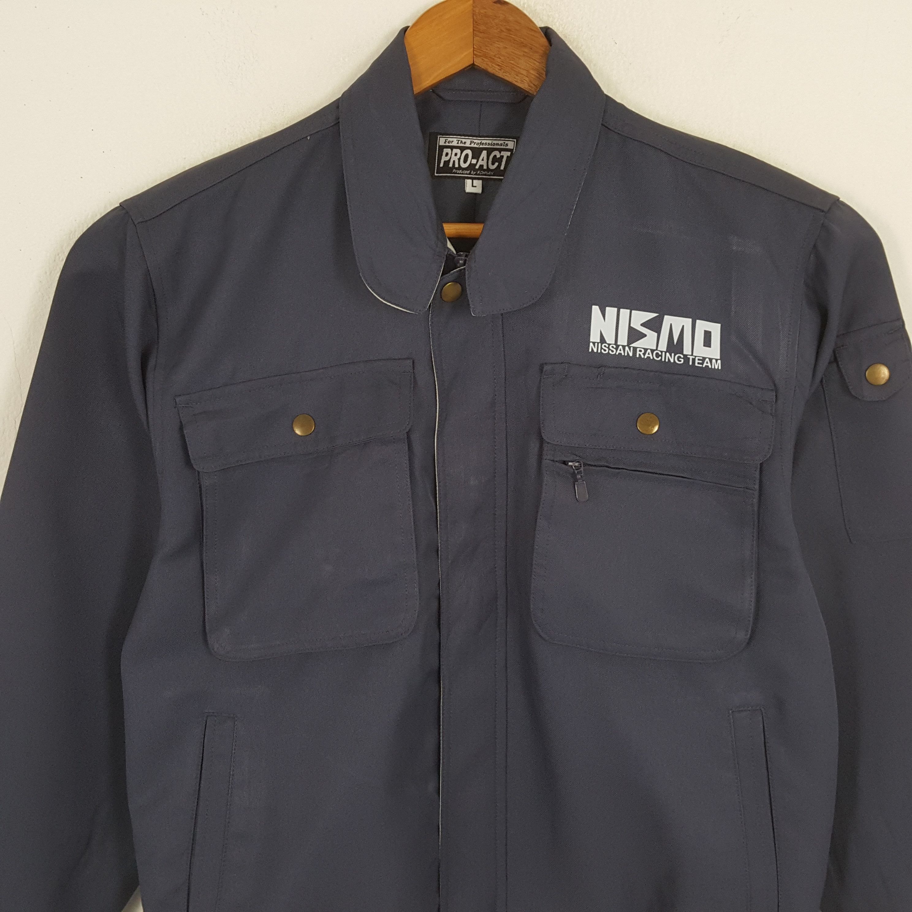 Japanese Brand × Vintage Vintage NISMO NISSAN RACING Japanese Team Custom Jacket Size US M / EU 48-50 / 2 - 4 Thumbnail