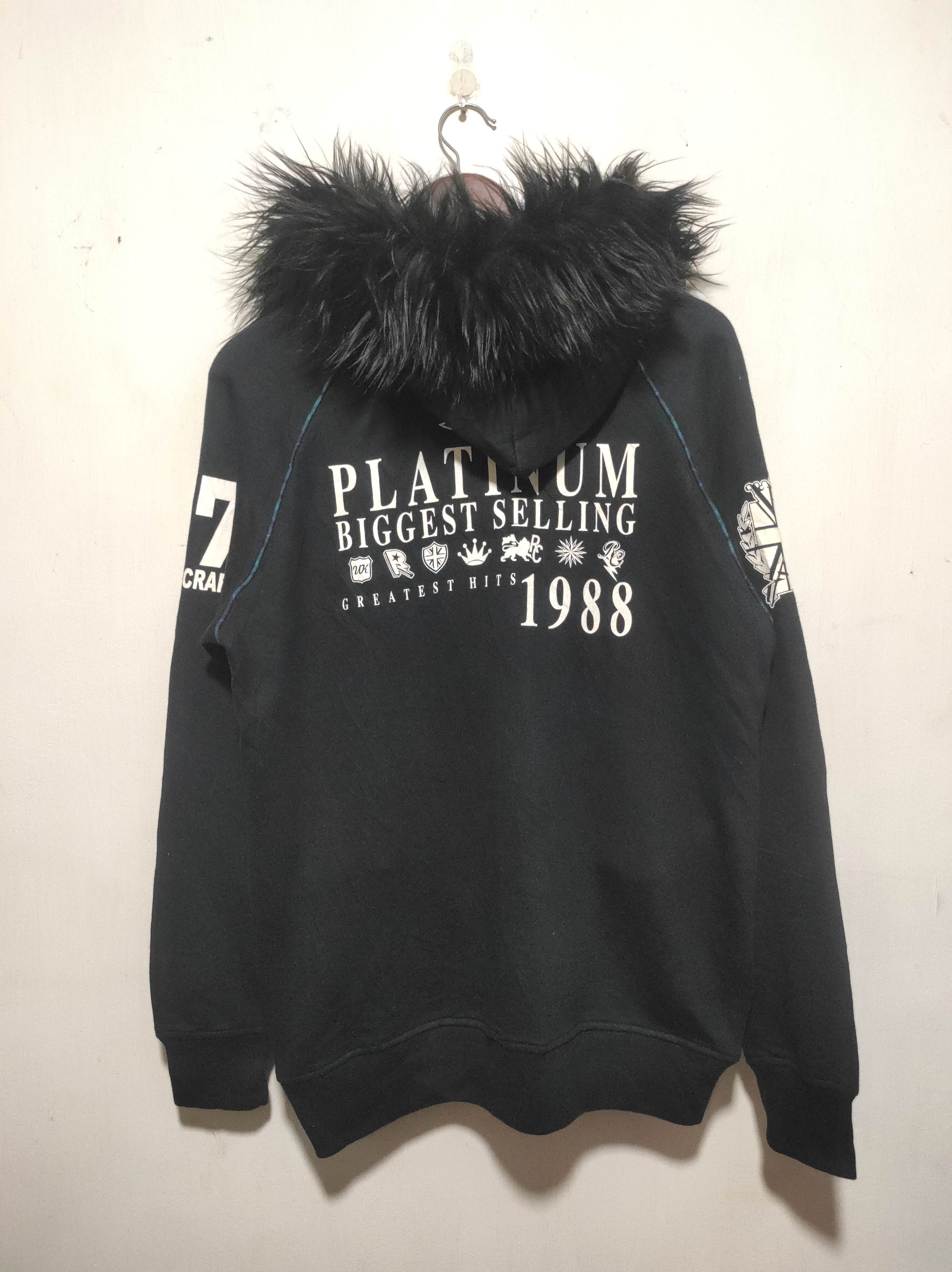 Hysteric Glamour Royal Craft Black Zip Fur Hoodie IfSixWasNine LGB style Size US L / EU 52-54 / 3 - 15 Thumbnail