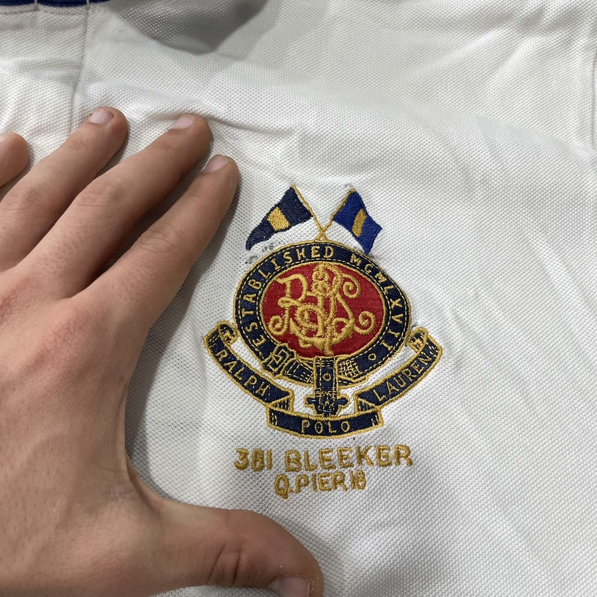 Polo Ralph Lauren × Vintage Polo Ralph Lauren mercer rrl prl tee shirt old money Italia Size US L / EU 52-54 / 3 - 2 Thumbnail