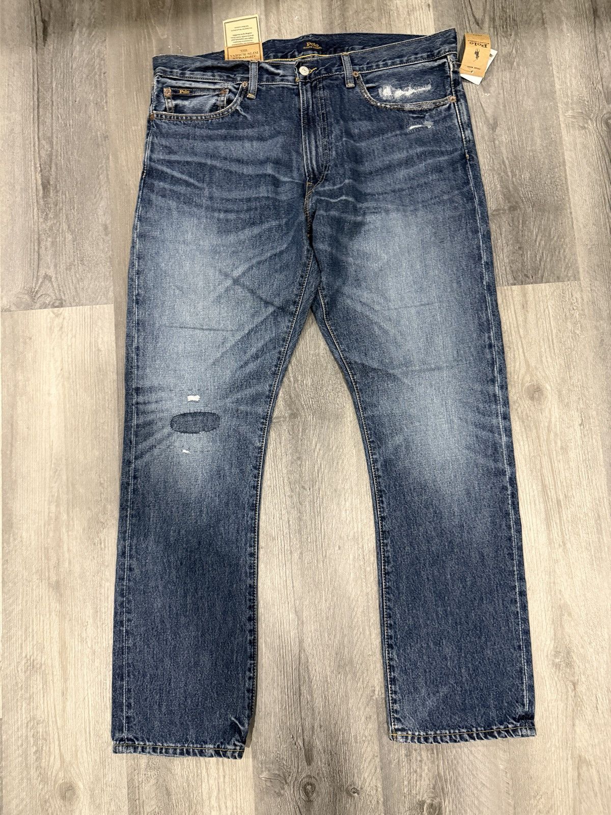Polo Ralph Lauren Polo Ralph Lauren Varick Slim Straight Denim Jeans - 36 Size US 36 / EU 52 - 1 Thumbnail