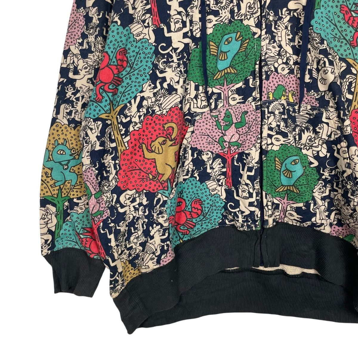 mercibeaucoup Mercibeaucoup Full Print Zipper Hoodie Size US S / EU 44-46 / 1 - 3 Thumbnail
