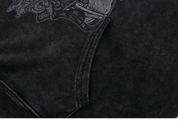 Japanese Brand Devil Skull Skeleton Graphic Hoodie Size US L / EU 52-54 / 3 - 4 Thumbnail