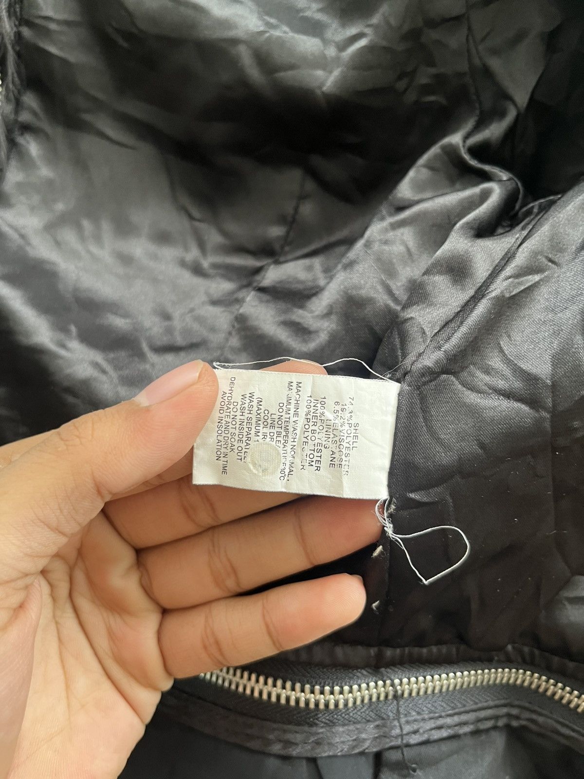 Comme des Garcons × Toga × Yohji Yamamoto KISSBON Jaket Ruffle Avant-Garde Jepang – Inspired by Yohji Size US M / EU 48-50 / 2 - 15 Thumbnail