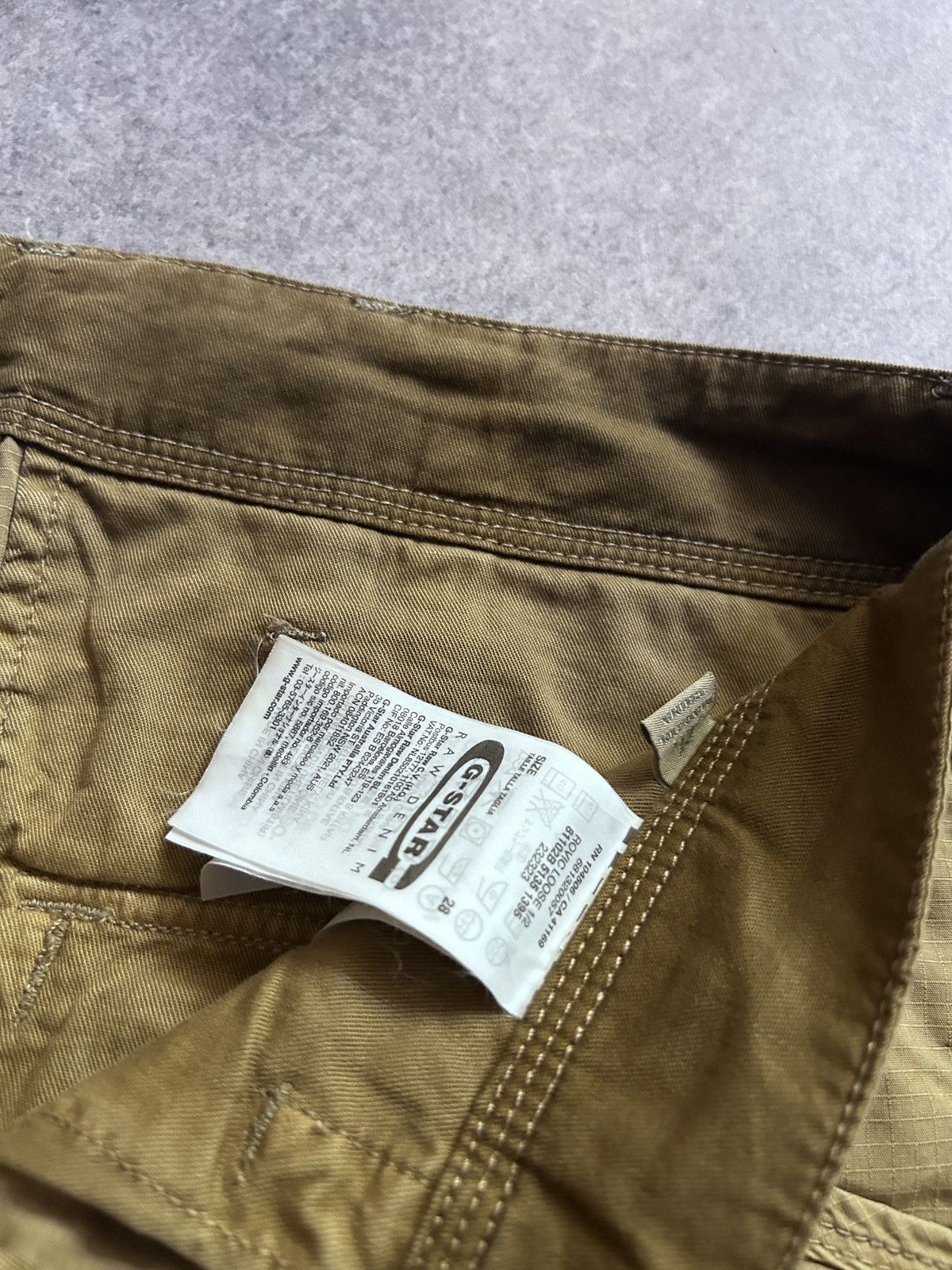 G-Star Vintage G star Raw cargo y2k shorts mens Size US 28 / EU 44 - 5 Thumbnail