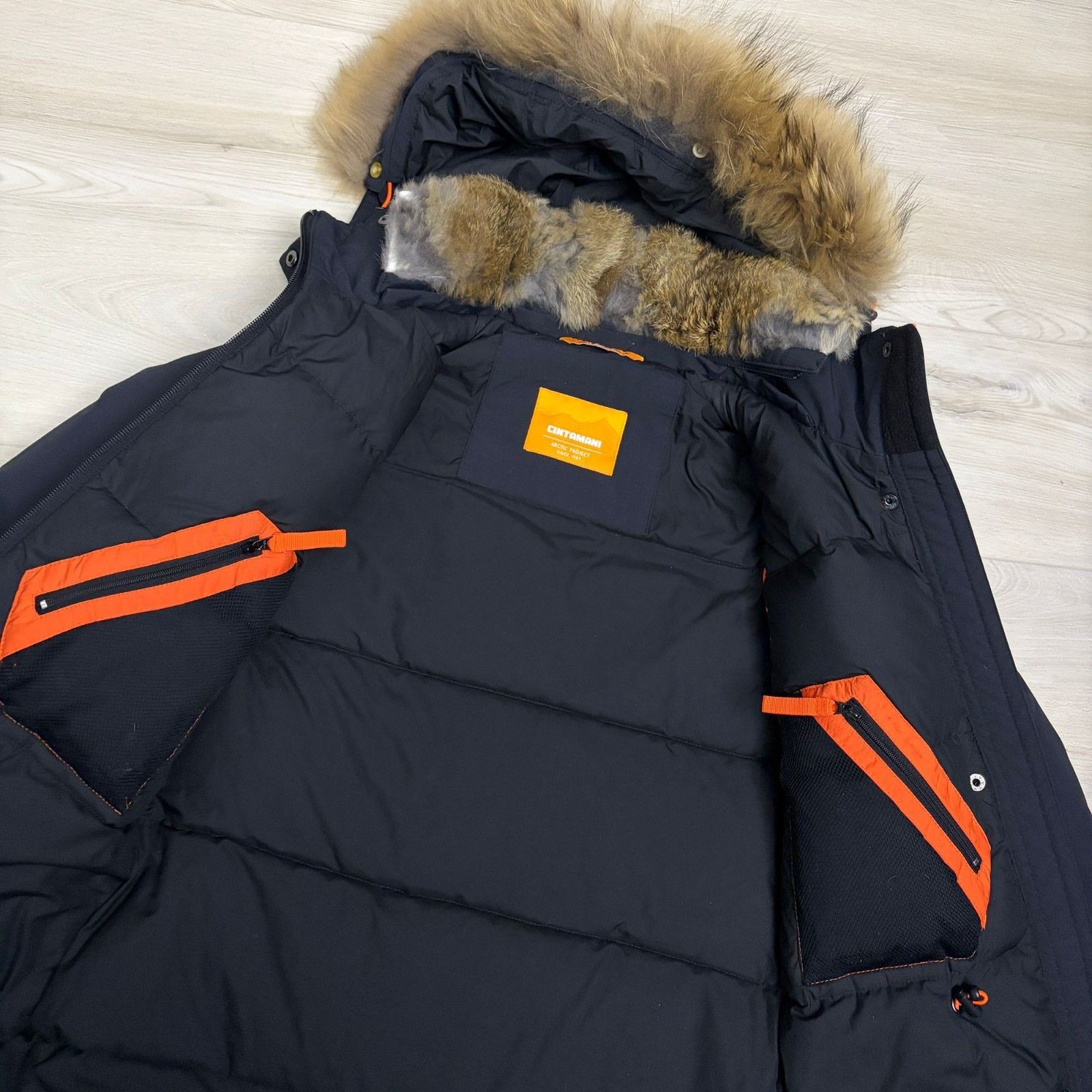 Other CINTAMANI FUR Down & Feather Puffer Parka Jacket Coat XS Size XS / US 0-2 / IT 36-38 - 4 Thumbnail