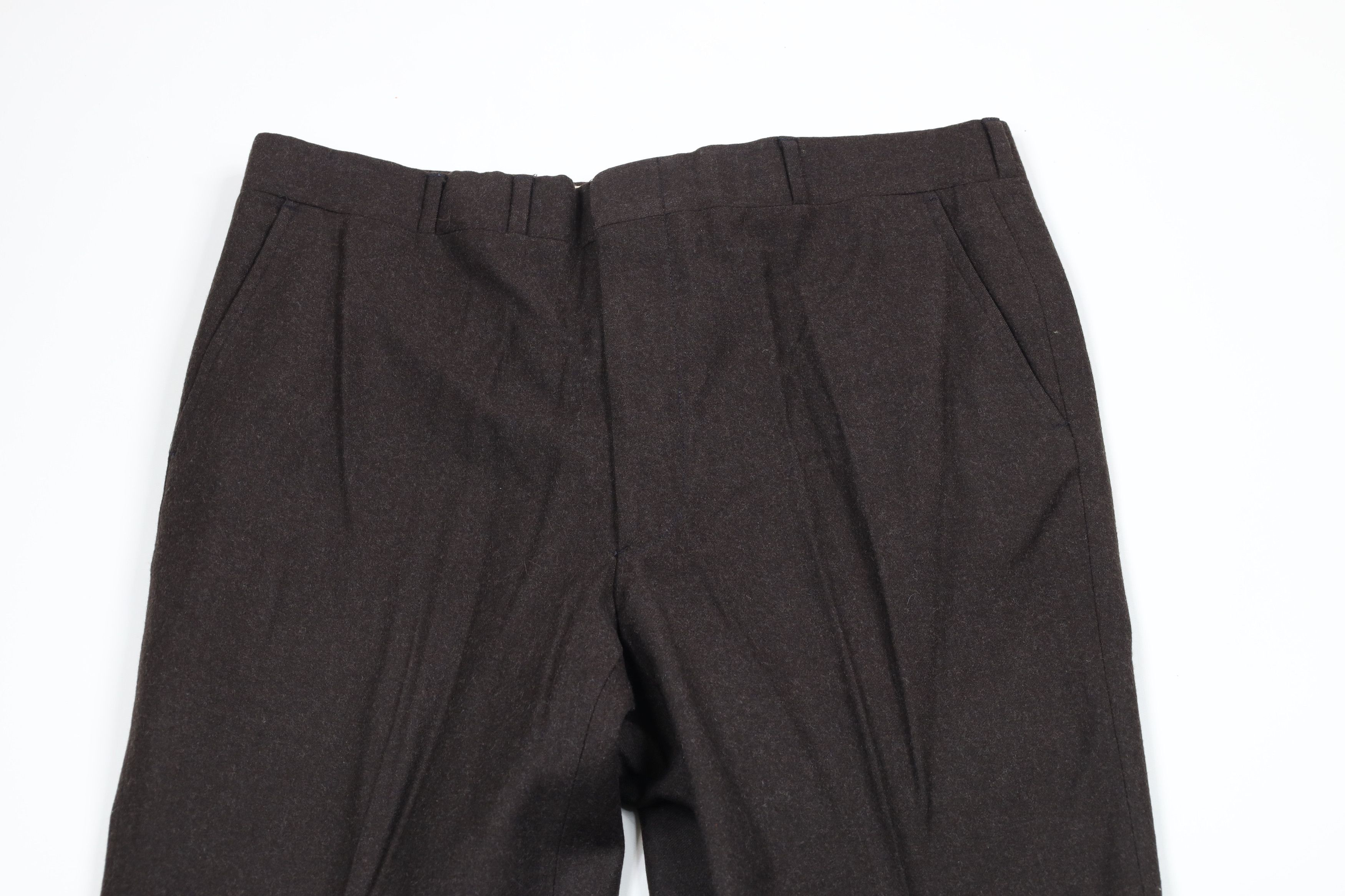 Vintage Vintage 60s 70s Streetwear Wide Leg Chino Pants Brown USA Size US 36 / EU 52 - 2 Thumbnail