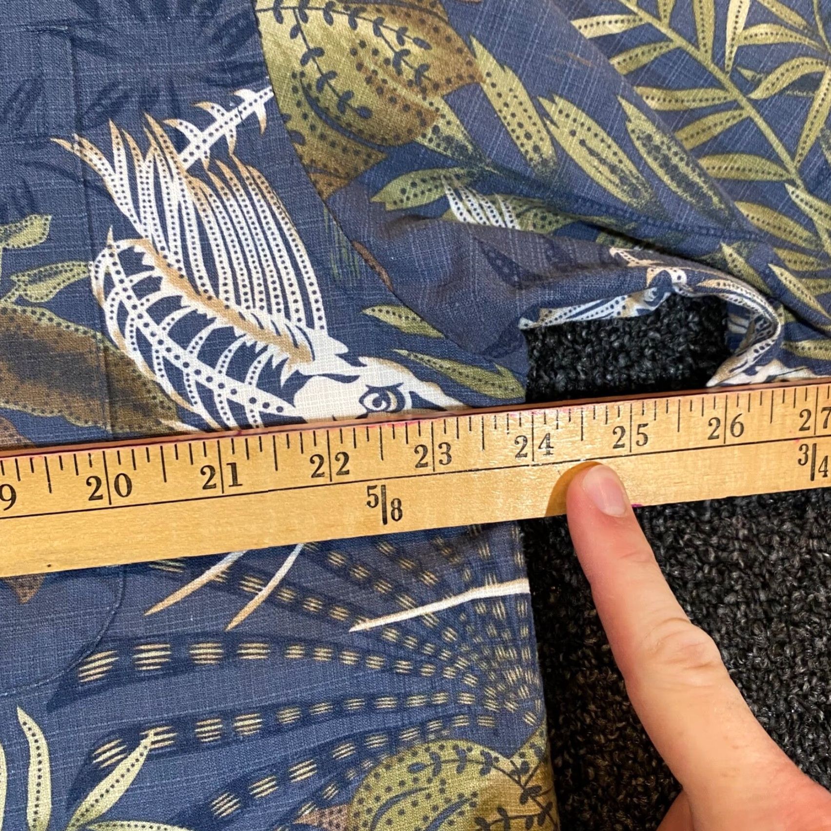 Vintage VINTAGE is not applicable; Reel Legends Shirt Mens Large Blue Floral Fish Button Up Outdoor S/S Performance Size US L / EU 52-54 / 3 - 5 Thumbnail