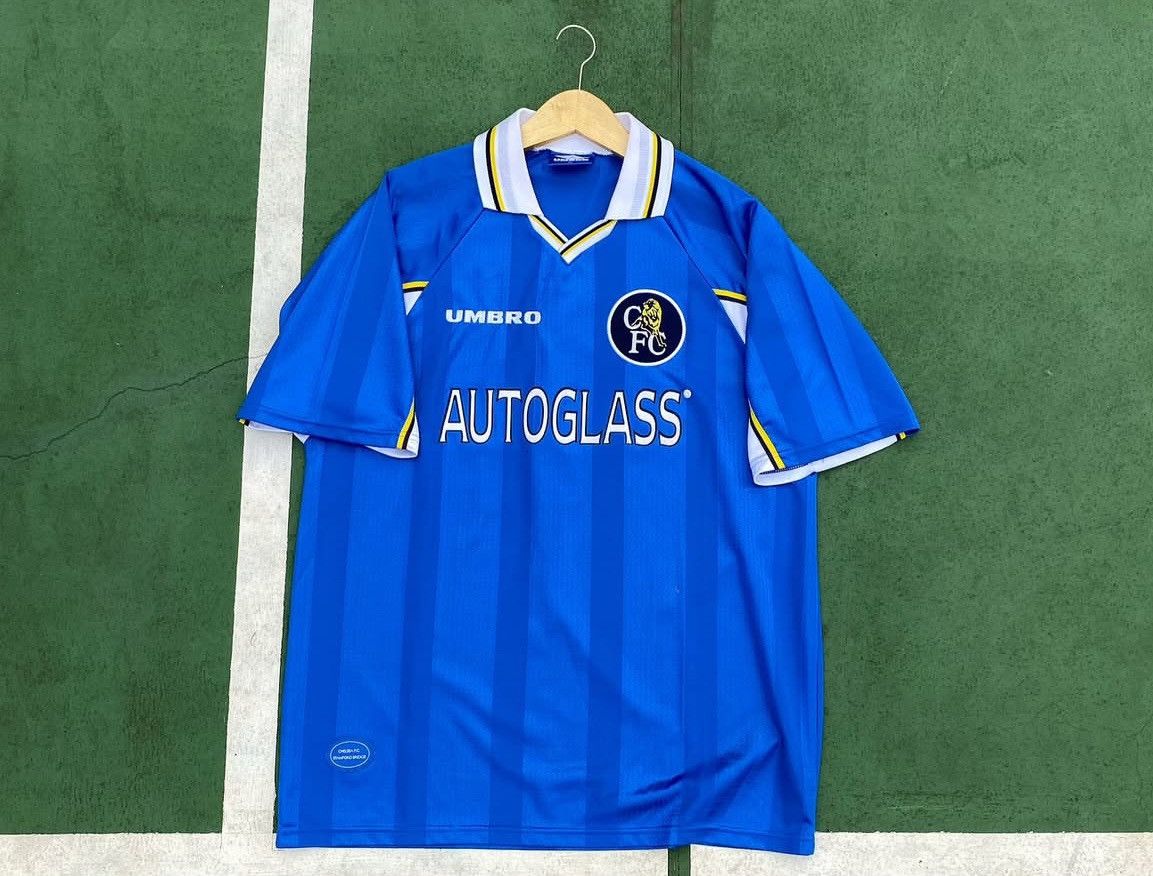 Chelsea Soccer × Umbro Jersey chelsea 1997 Size US XL / EU 56 / 4 - 1 Thumbnail