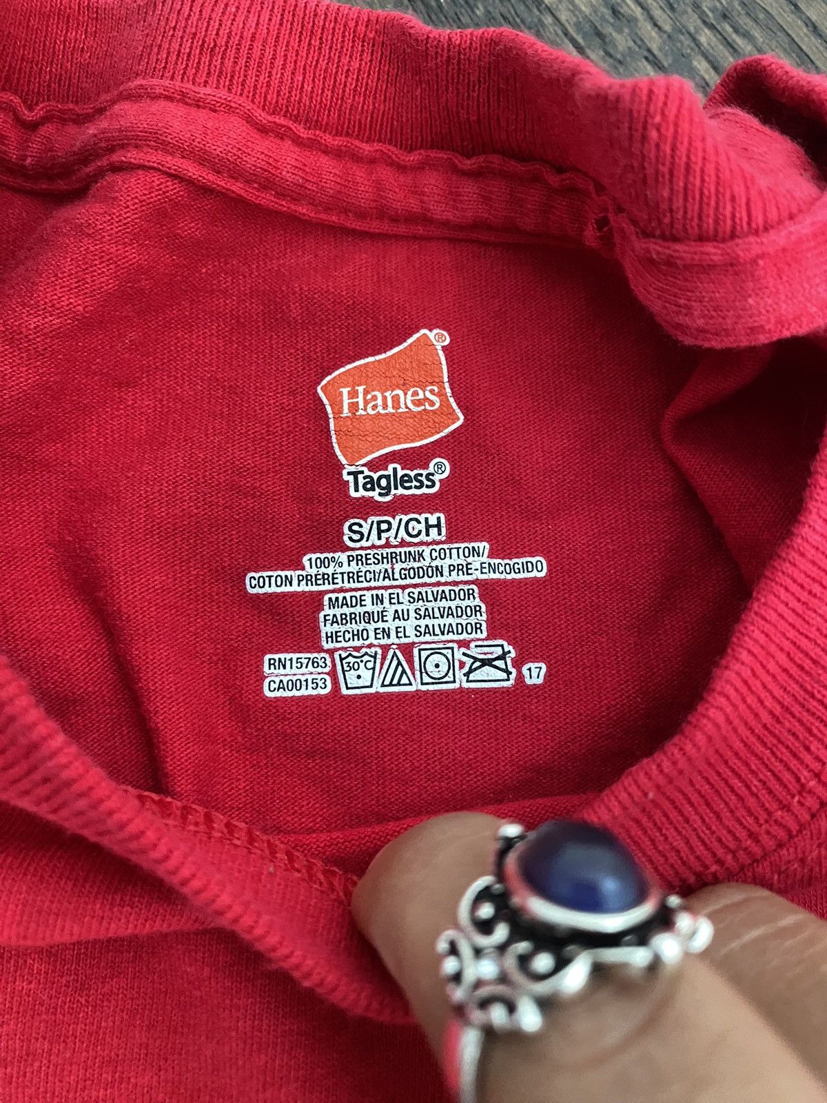 Hanes Red and Yellow Graphic Tee Size US S / EU 44-46 / 1 - 3 Thumbnail