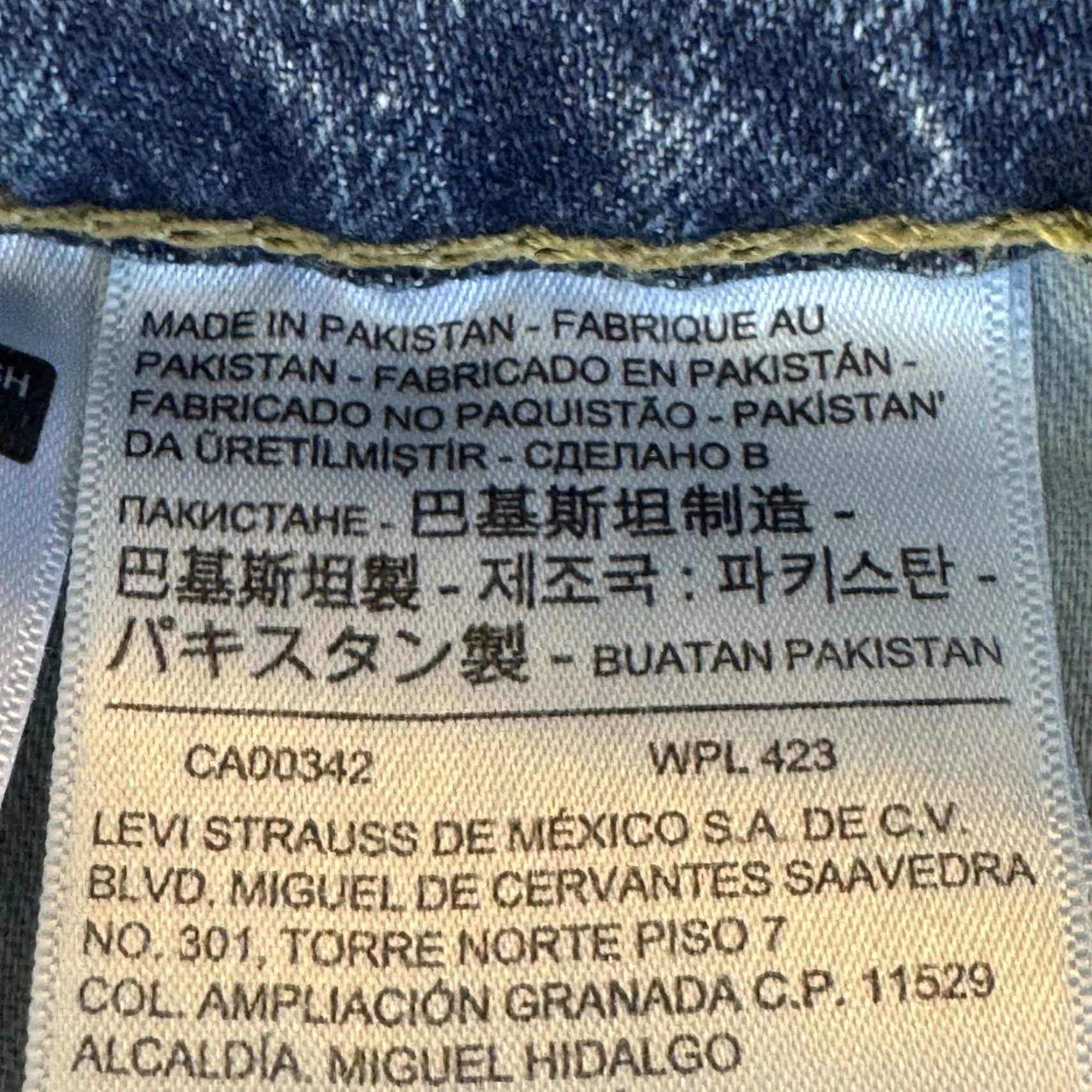 Levi's Levi's 502 Jeans Mens 36x34 Blue Whiskered Taper Regular Stretch Denim Pants Modern Size US 36 / EU 52 - 4 Thumbnail