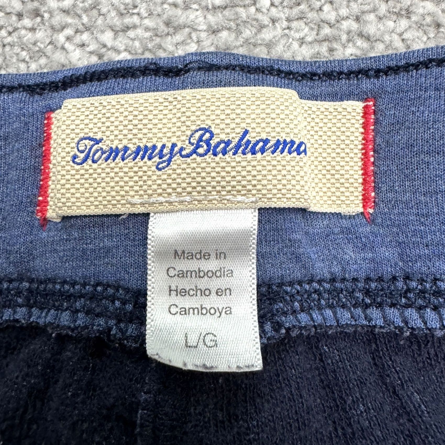 Tommy Bahama Tommy Bahama Mens Large Blue Lounge Sweatpants Stretch Casual Everyday Heather Size US 33 - 7 Thumbnail