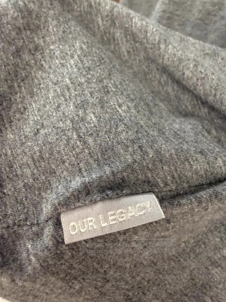 Our Legacy Our Legacy Solid Simple Knit T-Shirt, Short, Dusty Gray Size US S / EU 44-46 / 1 - 2 Thumbnail