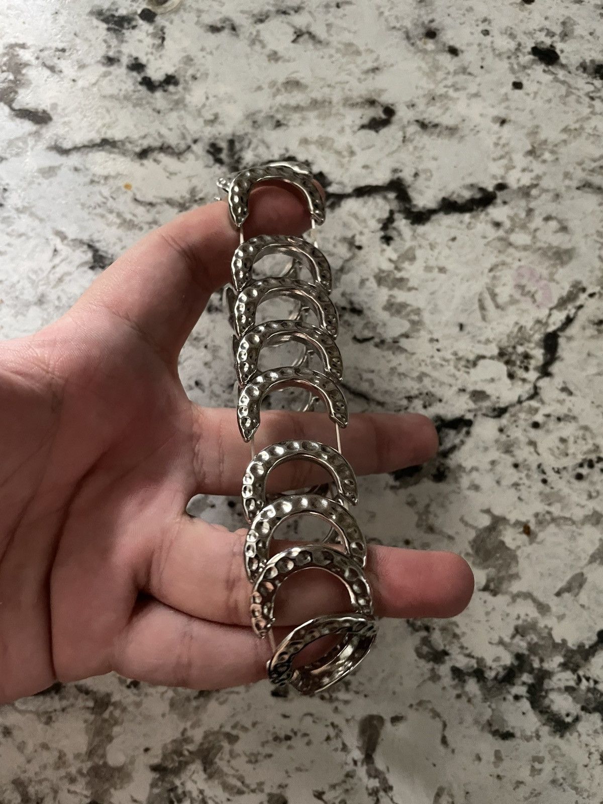 Other Silver stainless steel ring stack For Women and Girls Size ONE SIZE - 3 Thumbnail