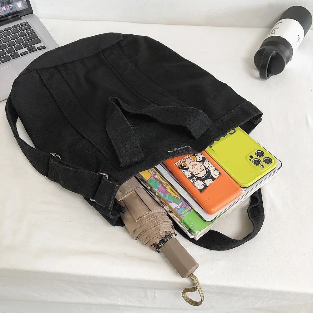 Japanese Brand × Vintage Vintage Canvas Messenger Bag Size ONE SIZE - 4 Thumbnail