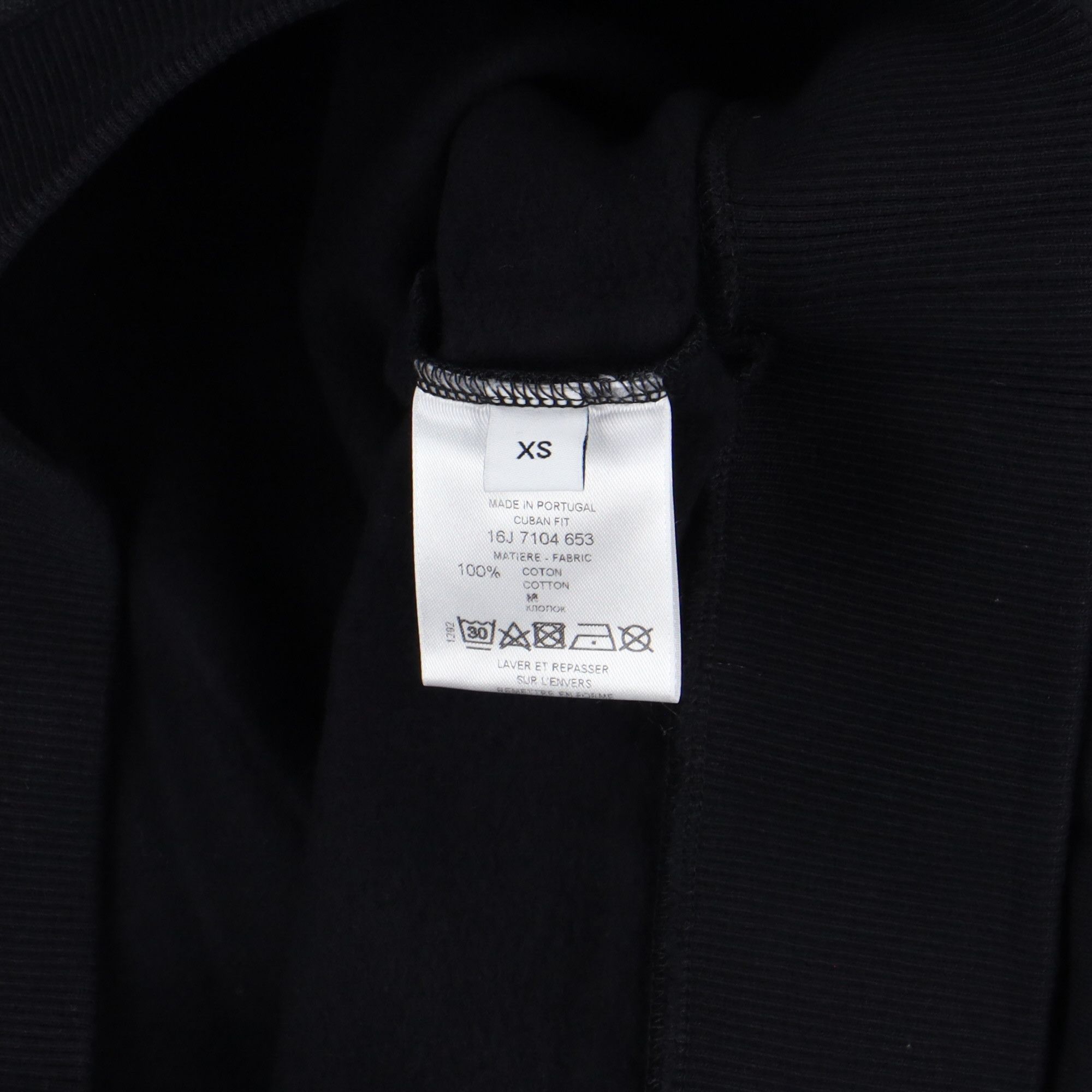 Givenchy Black Tonal Jesus Print Sweatshirt Size US XS / EU 42 / 0 - 5 Thumbnail