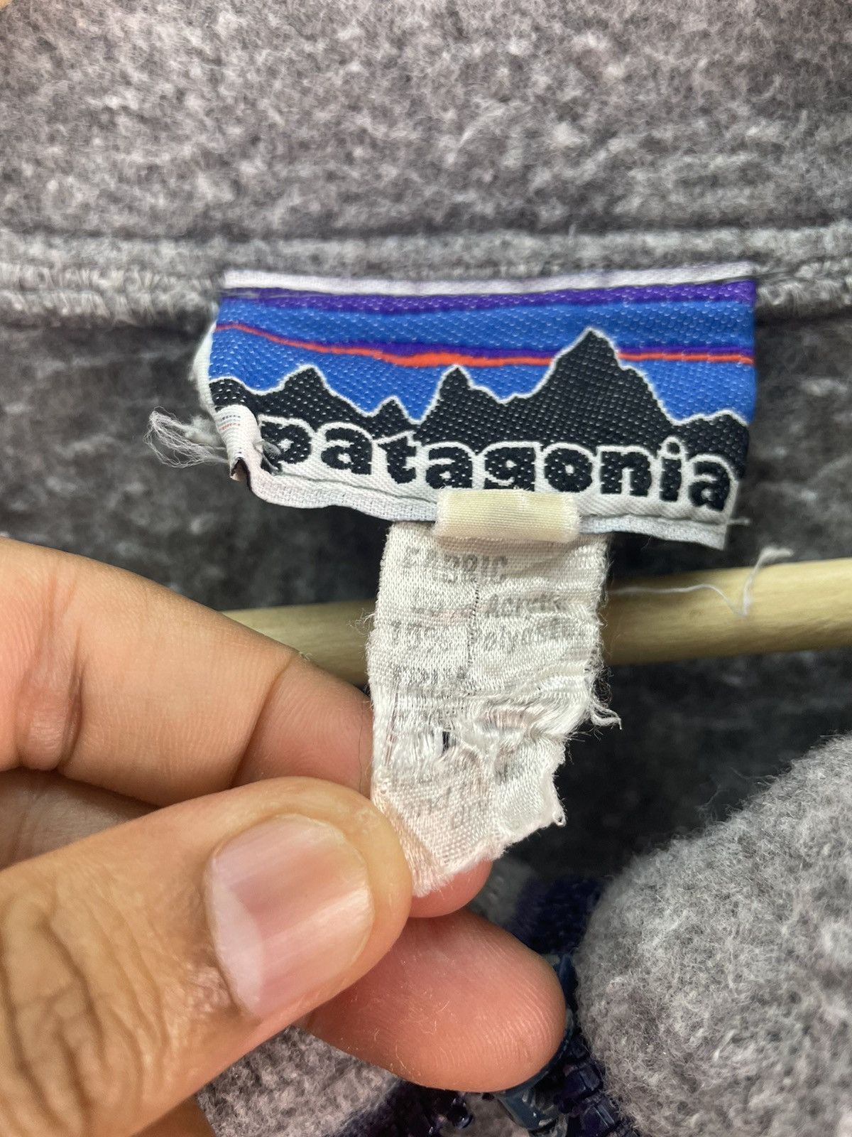 Patagonia × Vintage Vintage 70s Patagonia Quater Zip Fleece Pullover Sweater Size US L / EU 52-54 / 3 - 7 Thumbnail