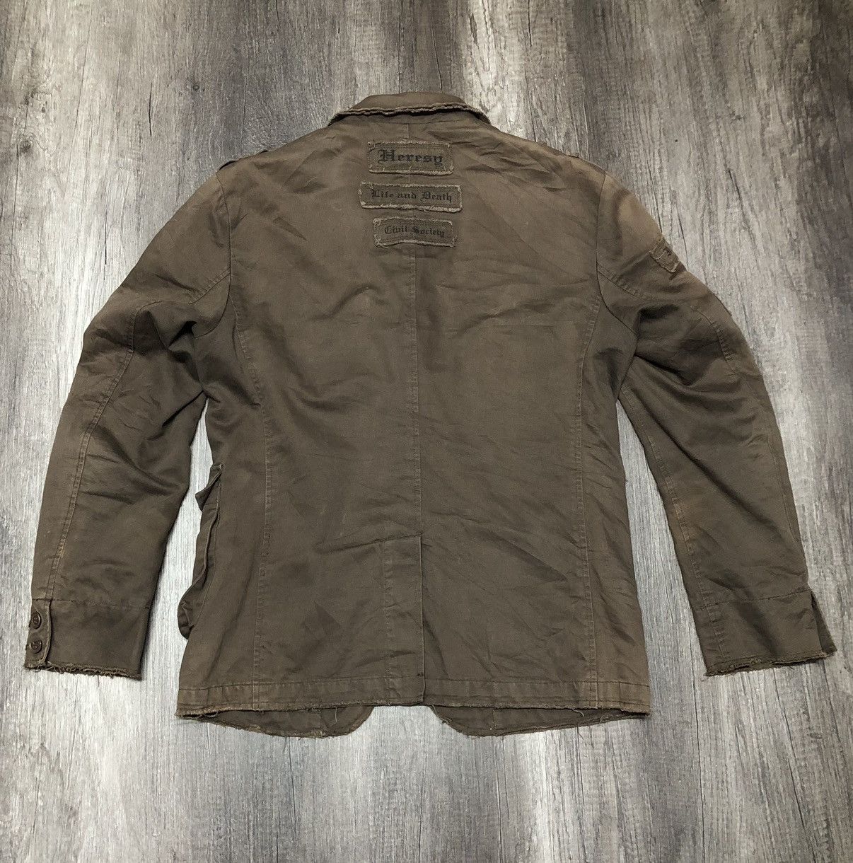 In The Attic × Vintage In The Attic Punk Jacket Japanese Brand Size 40L - 19 Thumbnail
