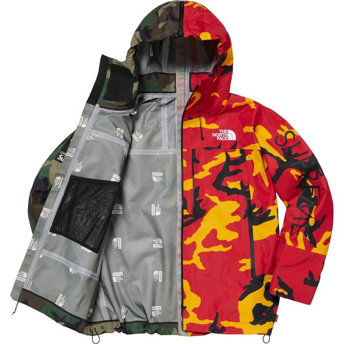 The North Face Supreme The North Face Split Taped Seam Shell