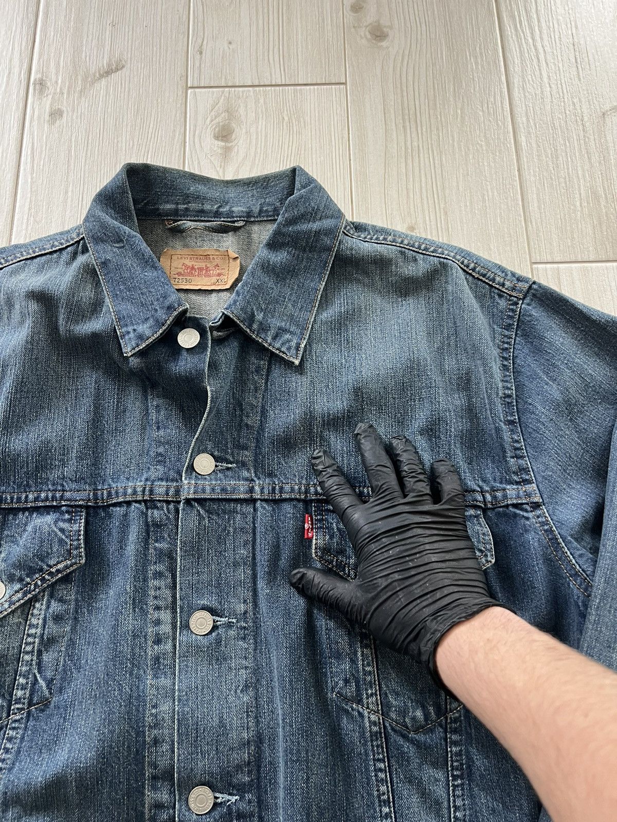 Levi's Vintage Levis Usa Trucker Denim Levis Jeans Jacket Medium Size US XL / EU 56 / 4 - 9 Thumbnail