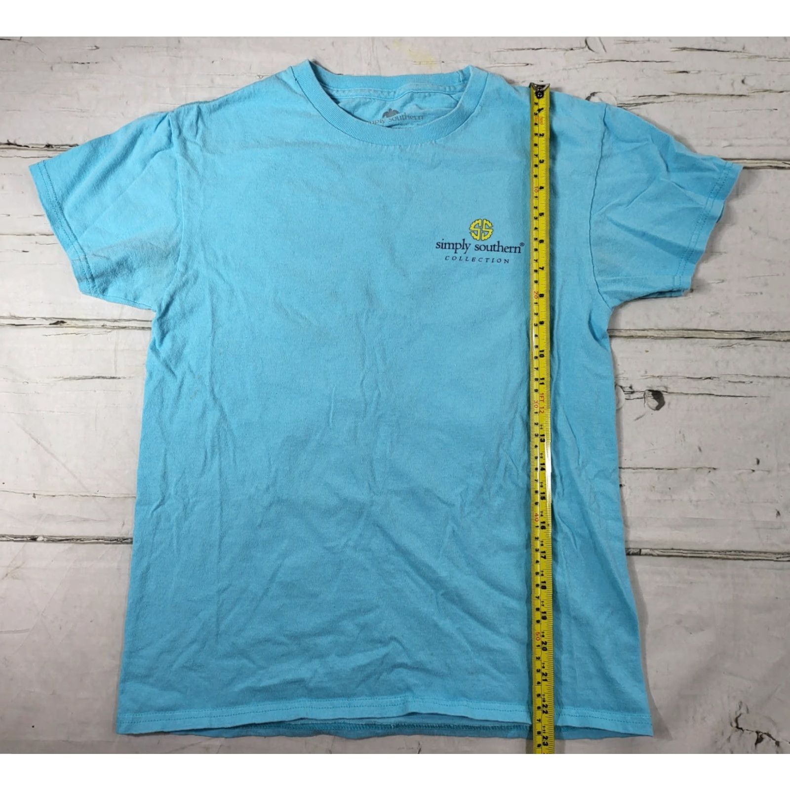 Vintage Simply Southern Collection Alpaca my Bags Blue Short Sleeve T-Shirt Womens S Size S / US 4 / IT 40 - 5 Thumbnail