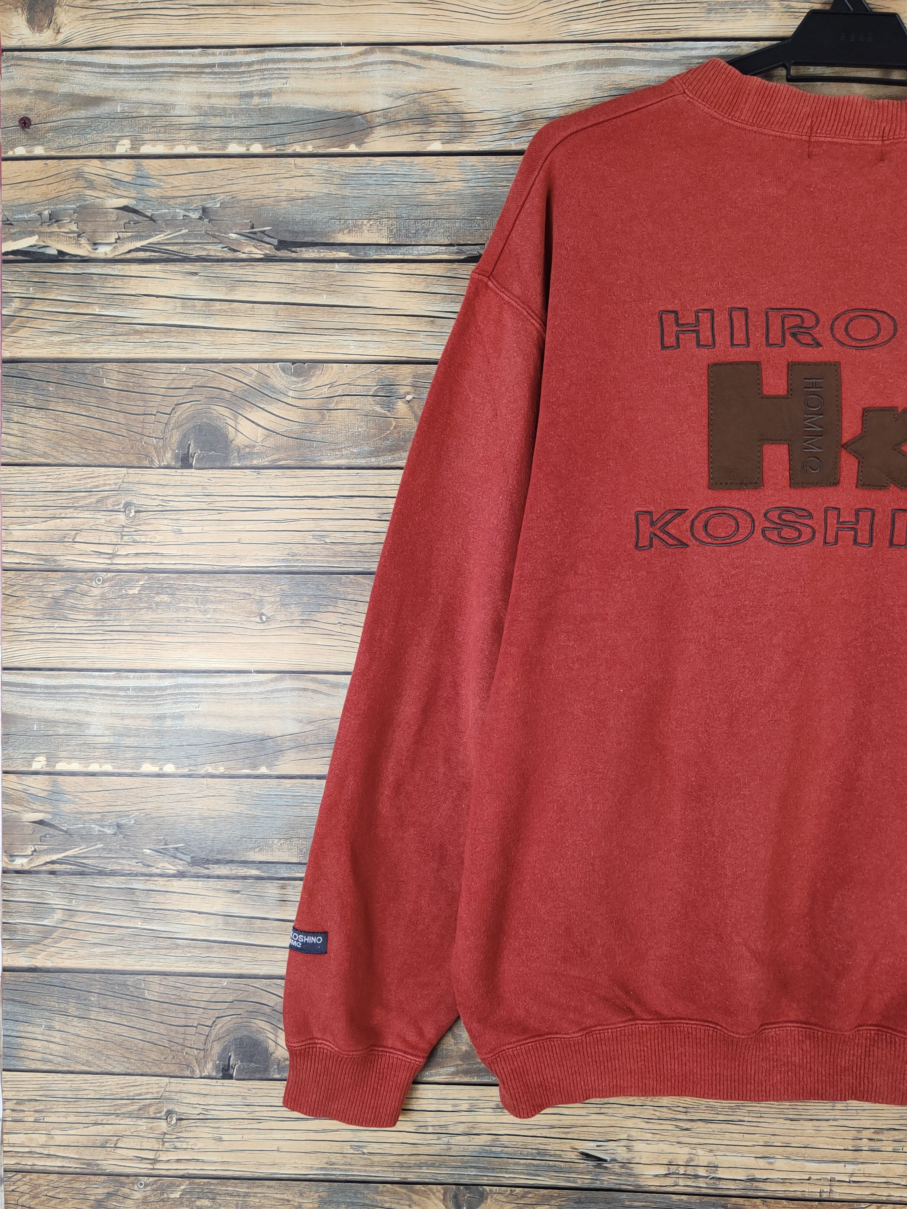 Hiroko Koshino Homme Dark Orange Sweatshirts #W1429