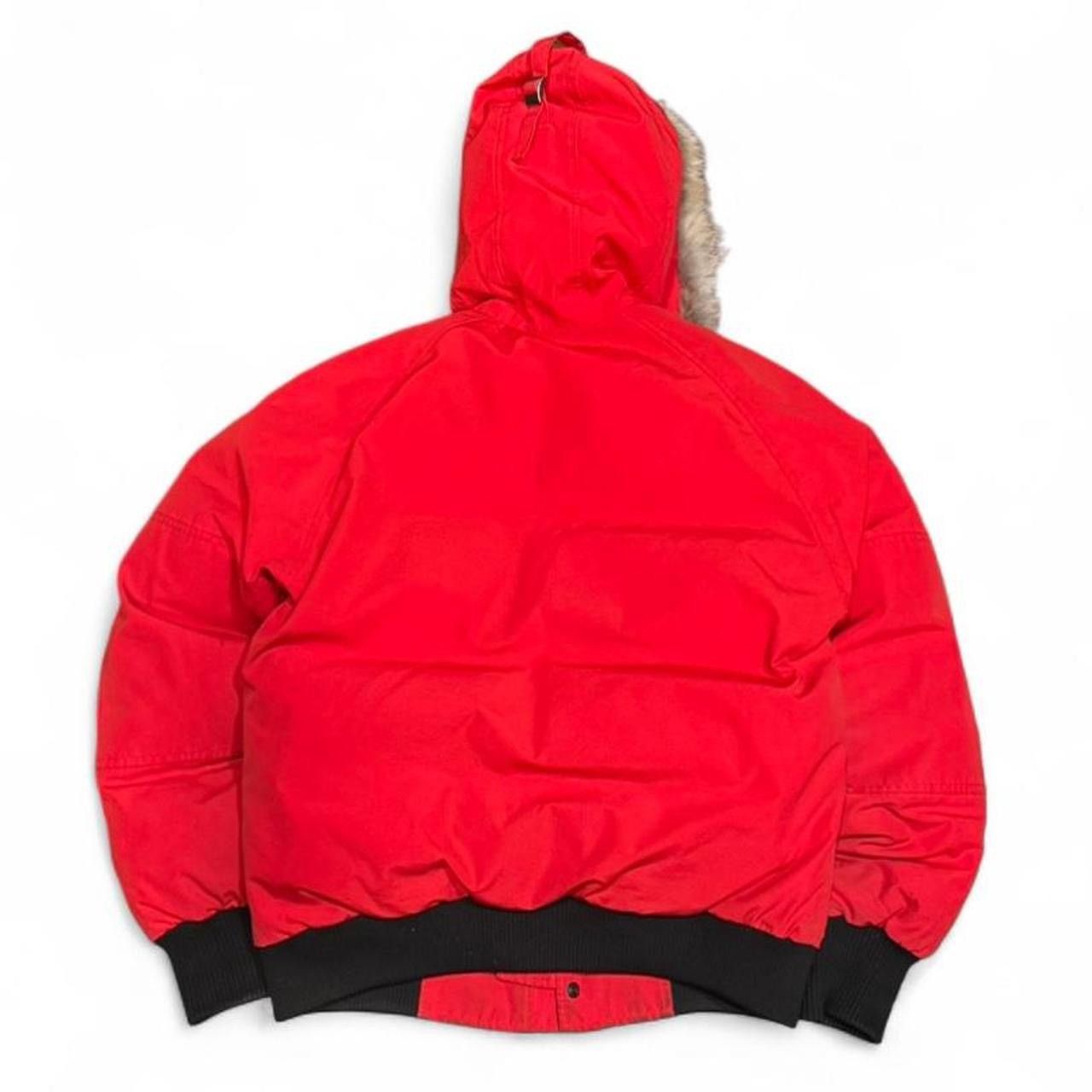 Canada Goose Canada Goose Red Chilliwack Heritage Down Coyote Fur Jacket Size US M / EU 48-50 / 2 - 2 Thumbnail