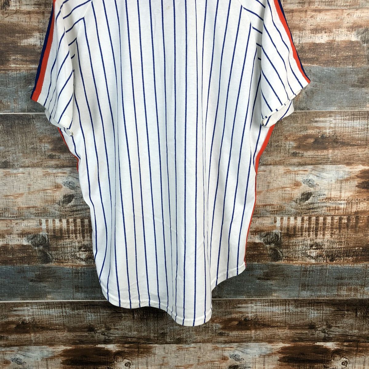 MLB Major League Mets MLB made in usa White Jersey #A2353 Size US L / EU 52-54 / 3 - 16 Thumbnail