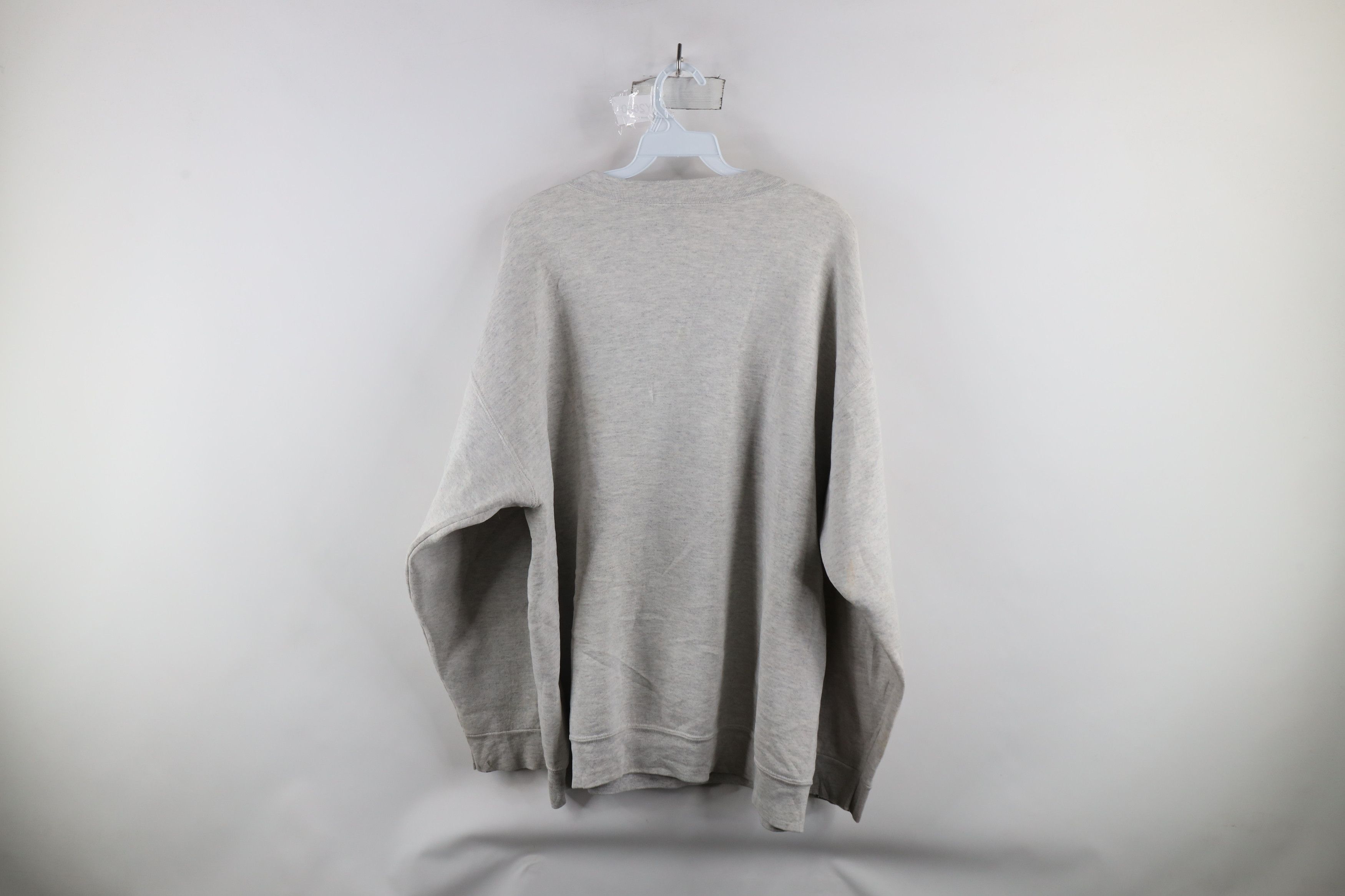 Vintage Vintage 90s Spell Out I Fish Therefore I Lie Sweatshirt USA Size US XXL / EU 58 / 5 - 15 Thumbnail