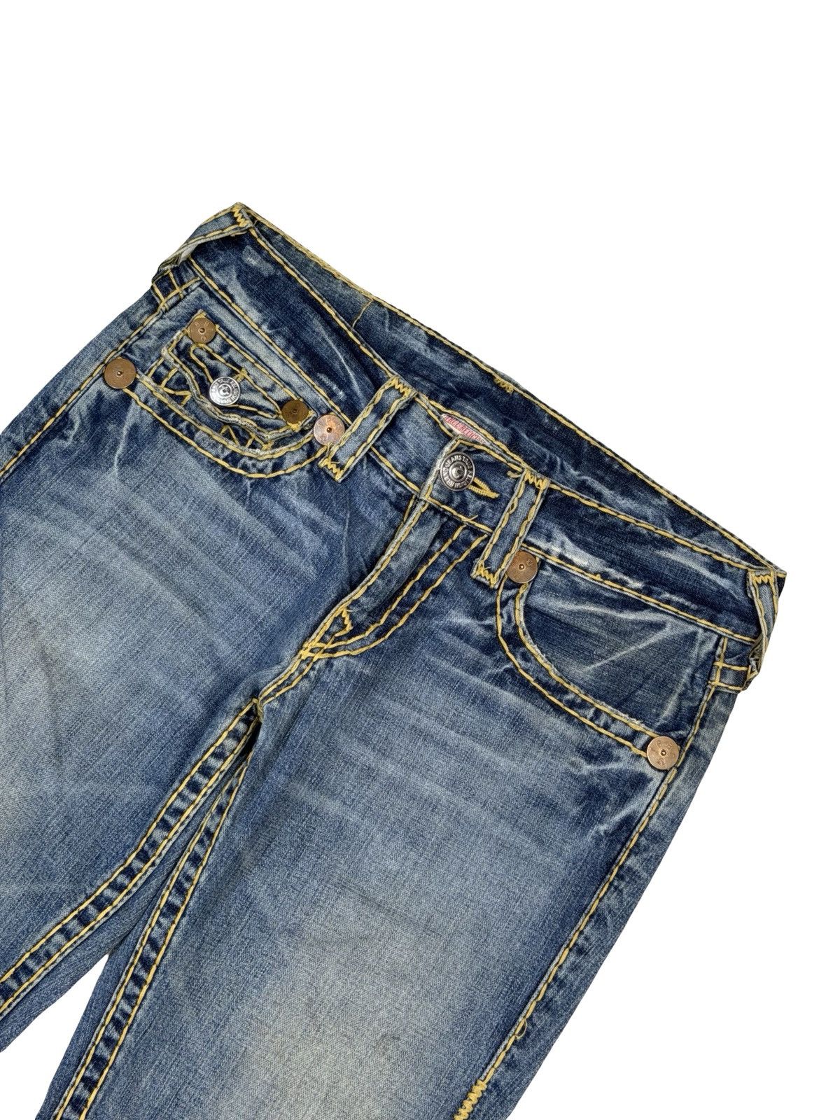 True Religion True religion Billy Super T yellow thread Size US 30 / EU 46 - 9 Thumbnail