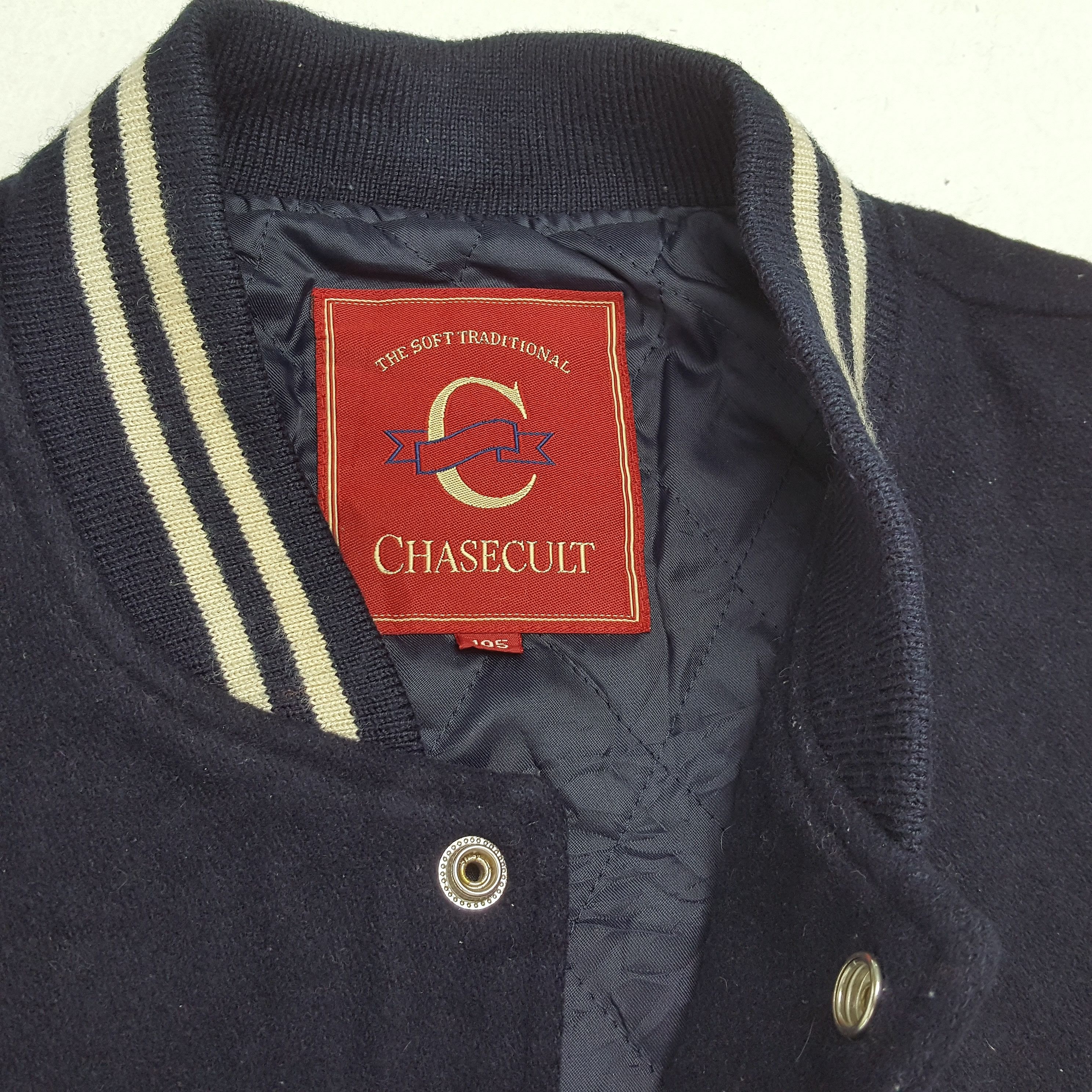 MLB × Vintage CHASECULT BASEBALL TEAM Varsity Jacket Winter Style Size US XL / EU 56 / 4 - 11 Thumbnail