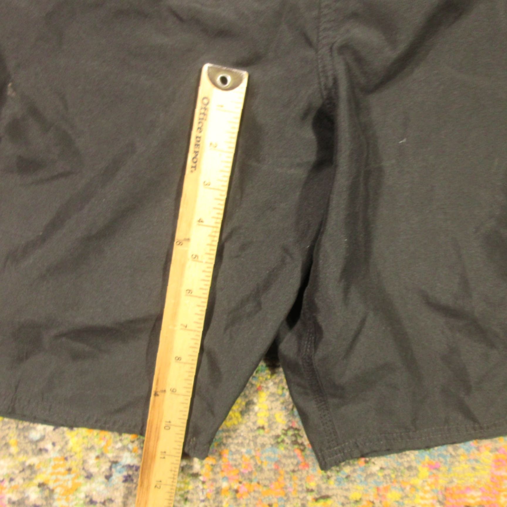 O'Neill O'NEILL Board Shorts Mens 42 Solid Black Lightweight Quick Dry Surf Swim Drawstring Breathable Mens Size US 42 / EU 58 - 5 Thumbnail