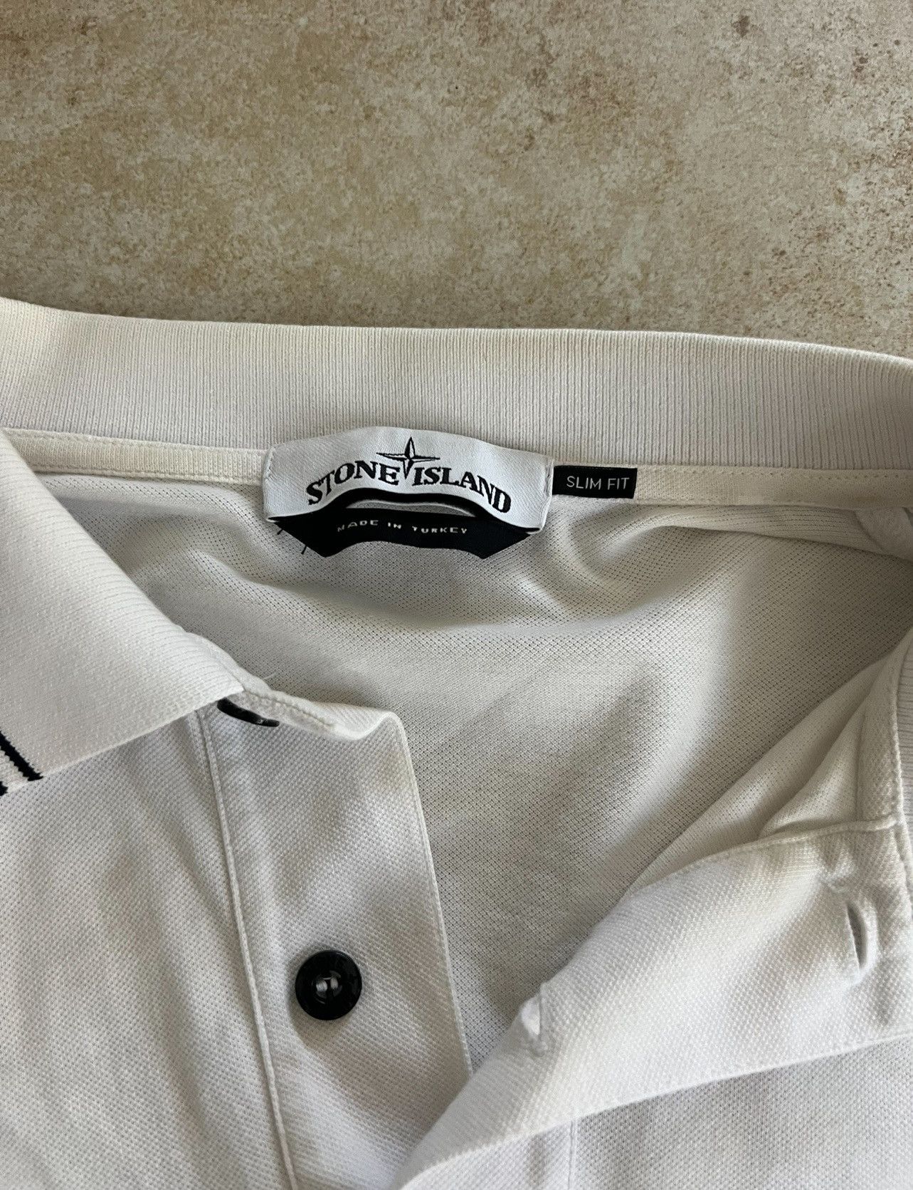 Stone Island Stone Island White Polo Size US XL / EU 56 / 4 - 3 Thumbnail