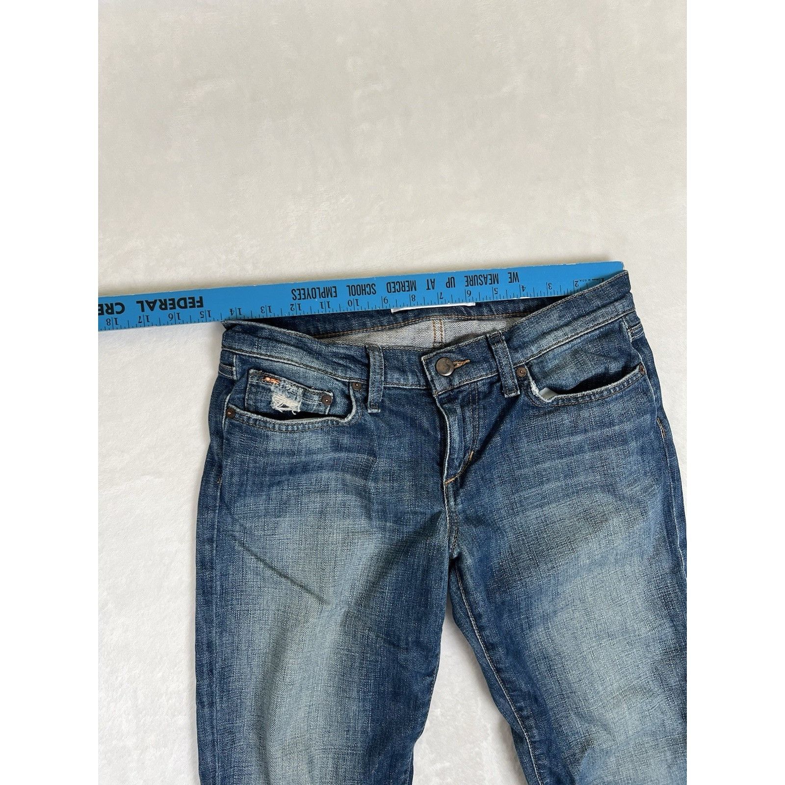 Joe's Joe’s Capri Jeans Socialite Kicker Women’s Size 27 Y2K Mediu Size 27" / US 4 / IT 40 - 3 Thumbnail