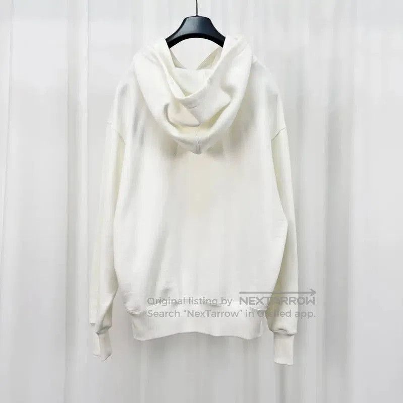 Other AMI White Cotton Logo Embroidered Hoodie . Size US S / EU 44-46 / 1 - 2 Thumbnail