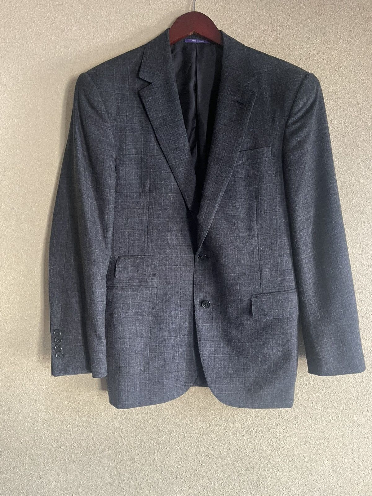 image of Ralph Lauren Purple Label Ralph Laurent Purple Label Sport Jacket Size 38S in Grey, Men's