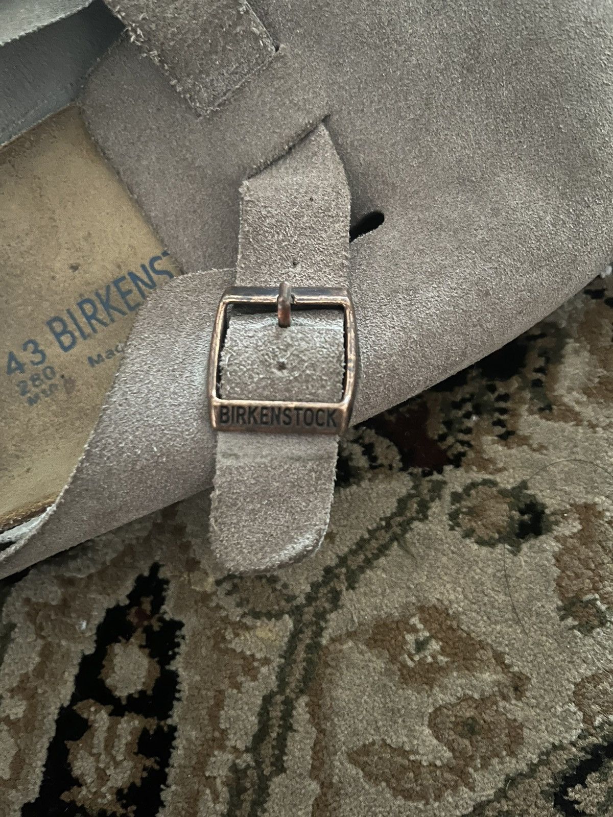 Birkenstock × Vintage Birkenstock Boston Soft Footbed Size US 8 / EU 41 - 4 Thumbnail