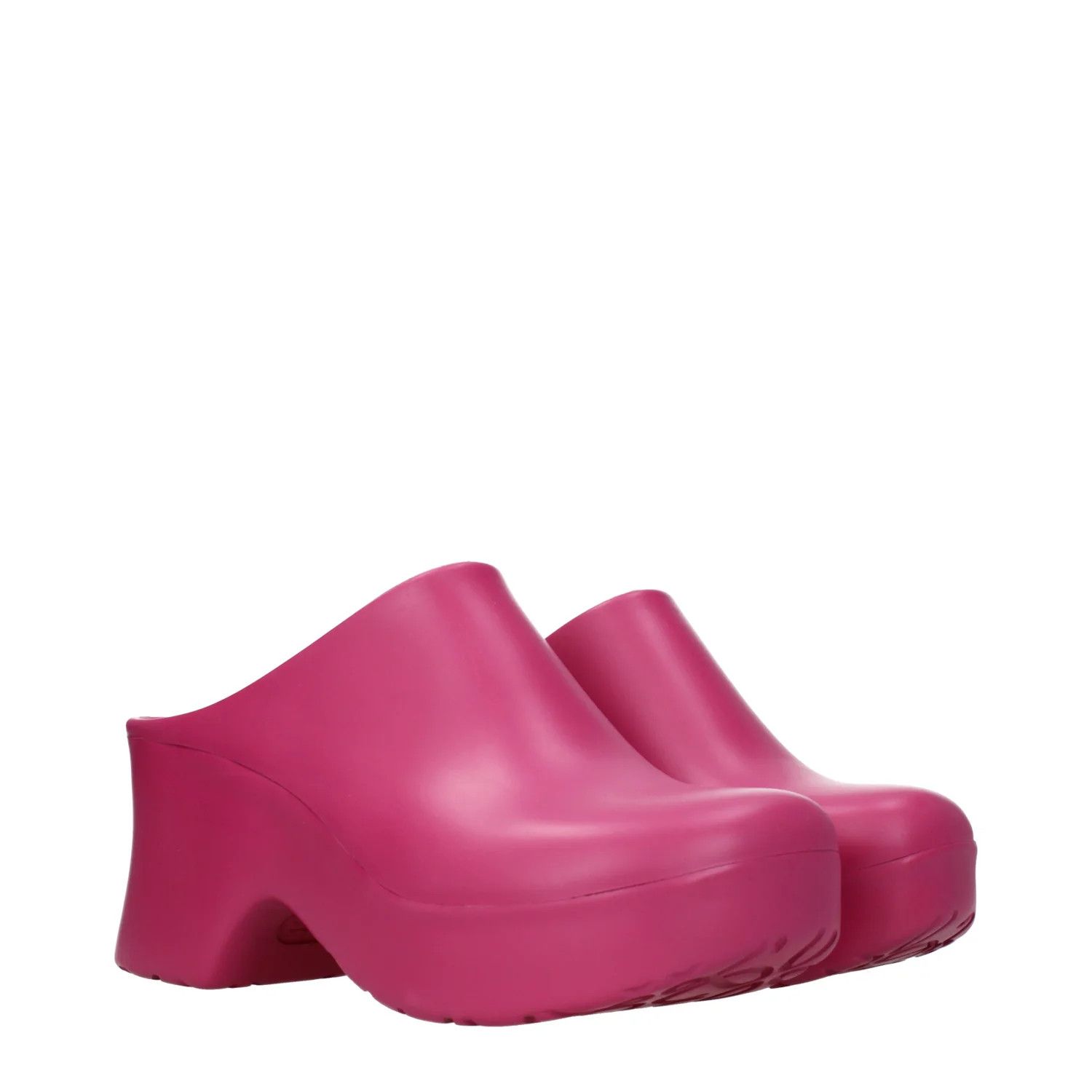 Loewe ob1o1e1124 Rubber Slippers and Clogs in Fuchsia Size US 8 / IT 38 - 2 Thumbnail
