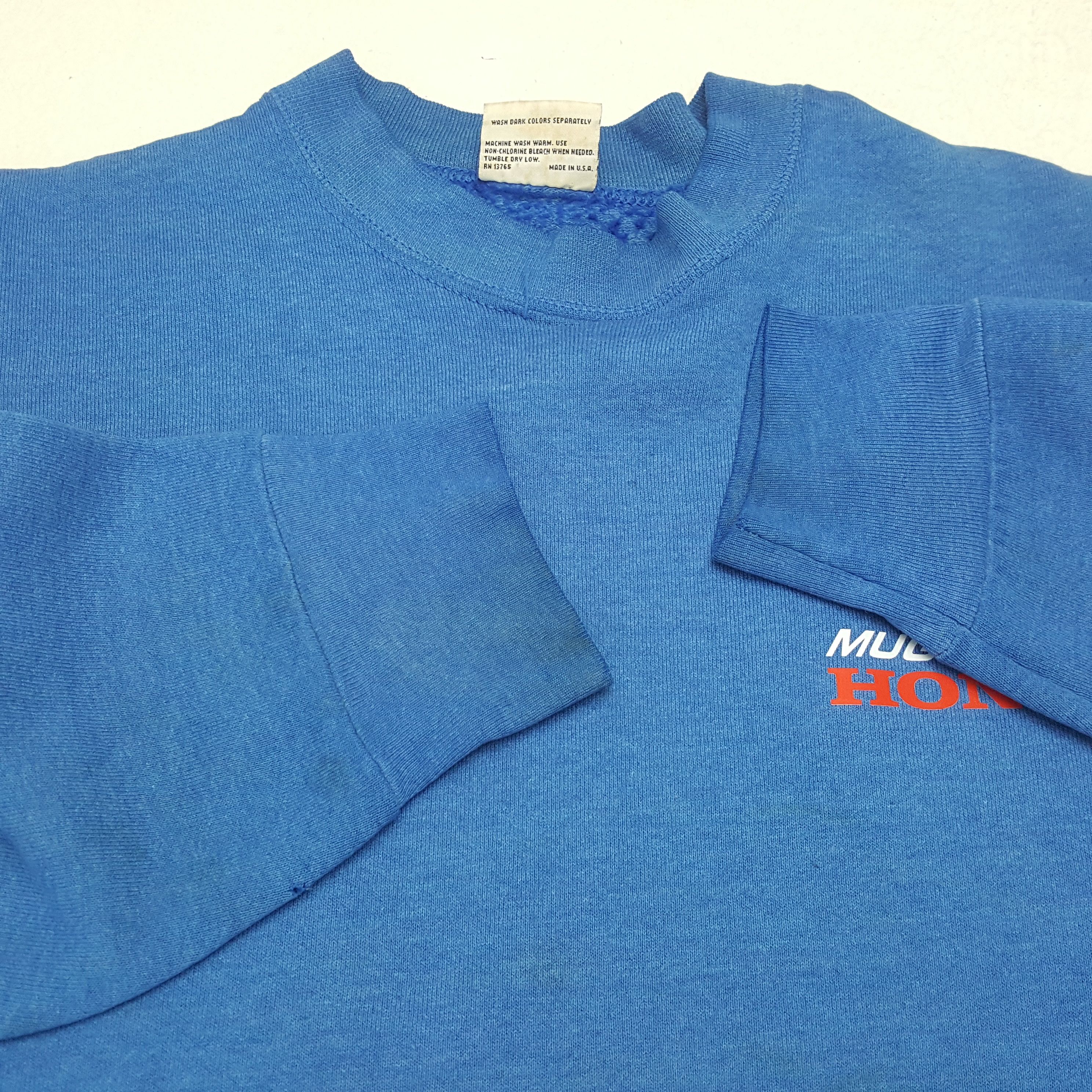 Honda × Vintage Vintage MUGEN HONDA Japanese Racing Custom Sweatshirt Size US L / EU 52-54 / 3 - 9 Thumbnail
