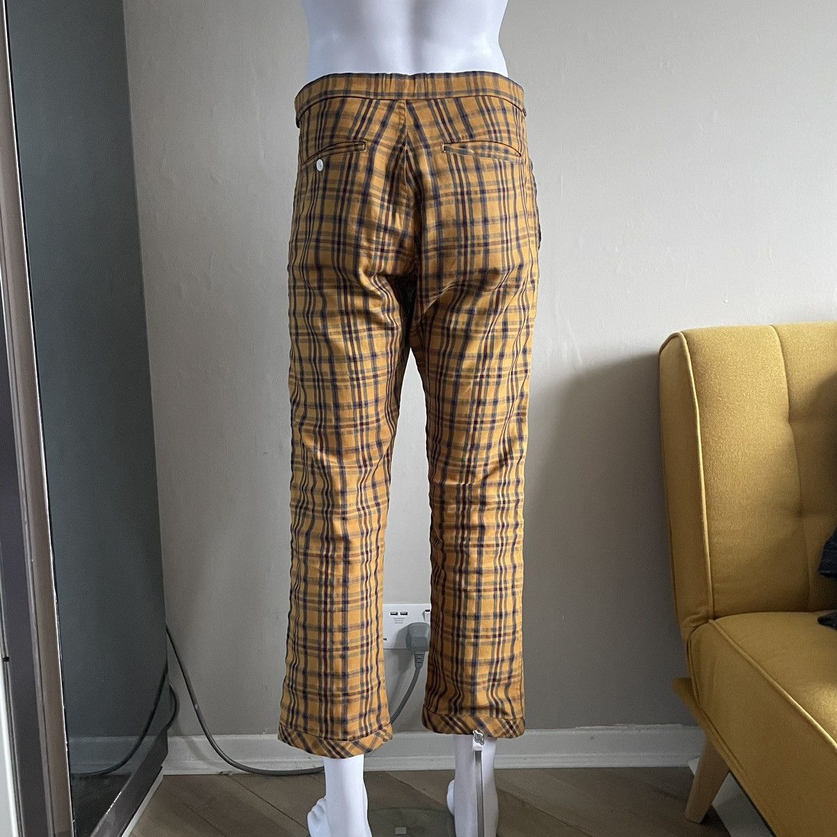 Comme des Garcons Homme Plus Comme des Garçons Homme Plus Vintage Punk Tartan Trousers Size US 30 / EU 46 - 8 Thumbnail
