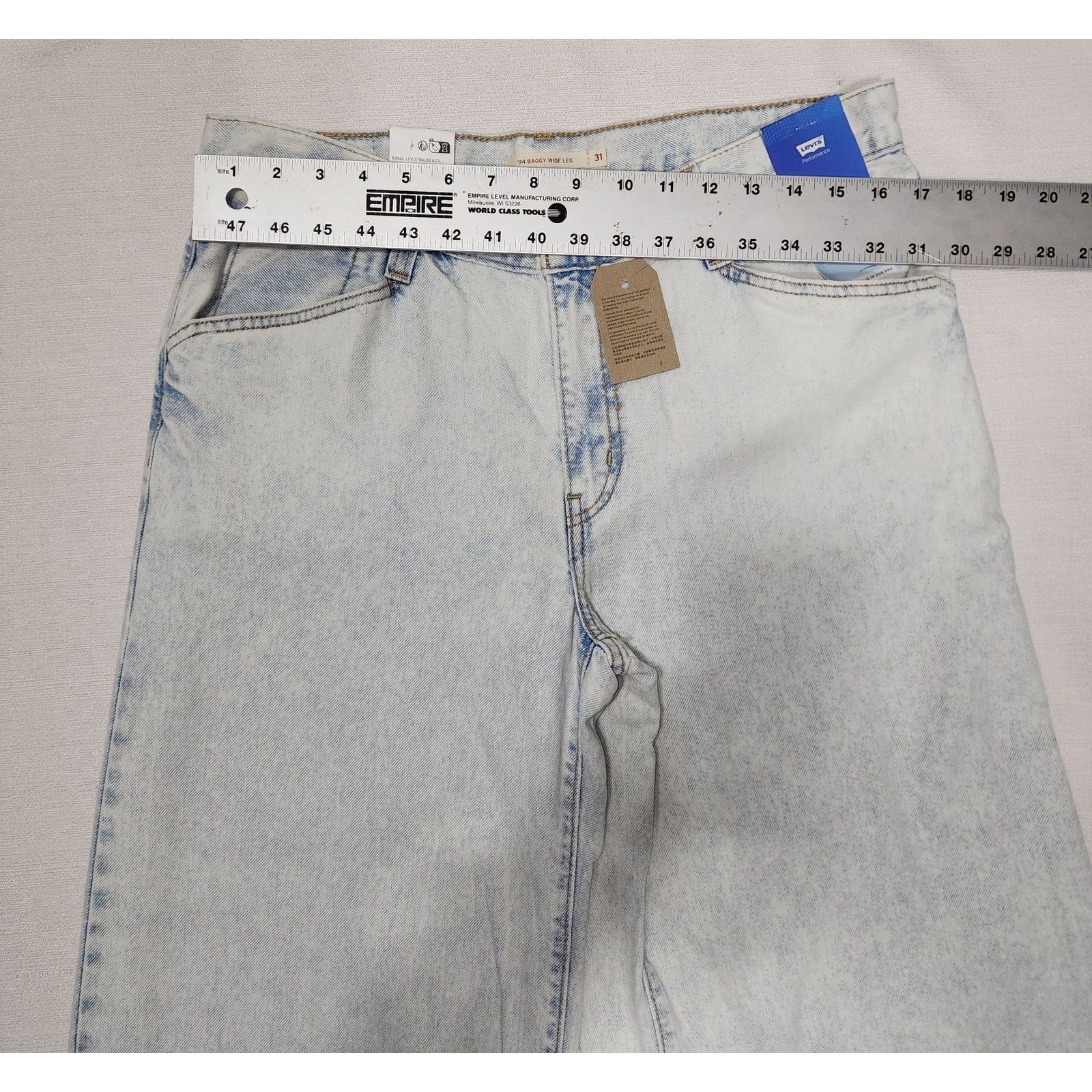 Levi's Levi's 94 baggy wide leg W31''x L31'' women's Size 31" - 5 Thumbnail