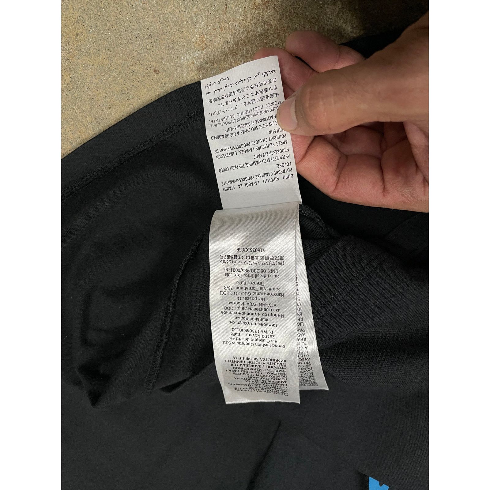Gucci Gucci Tee Black Hawaii Used Medium (Fits XL) Size US XL / EU 56 / 4 - 5 Thumbnail