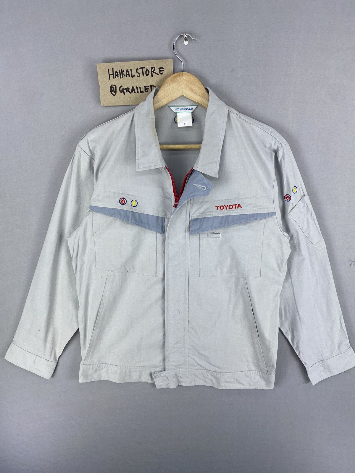 Vintage Vintage 00’s Toyota Work Jacket Manufactory Size US S / EU 44-46 / 1 - 1 Thumbnail