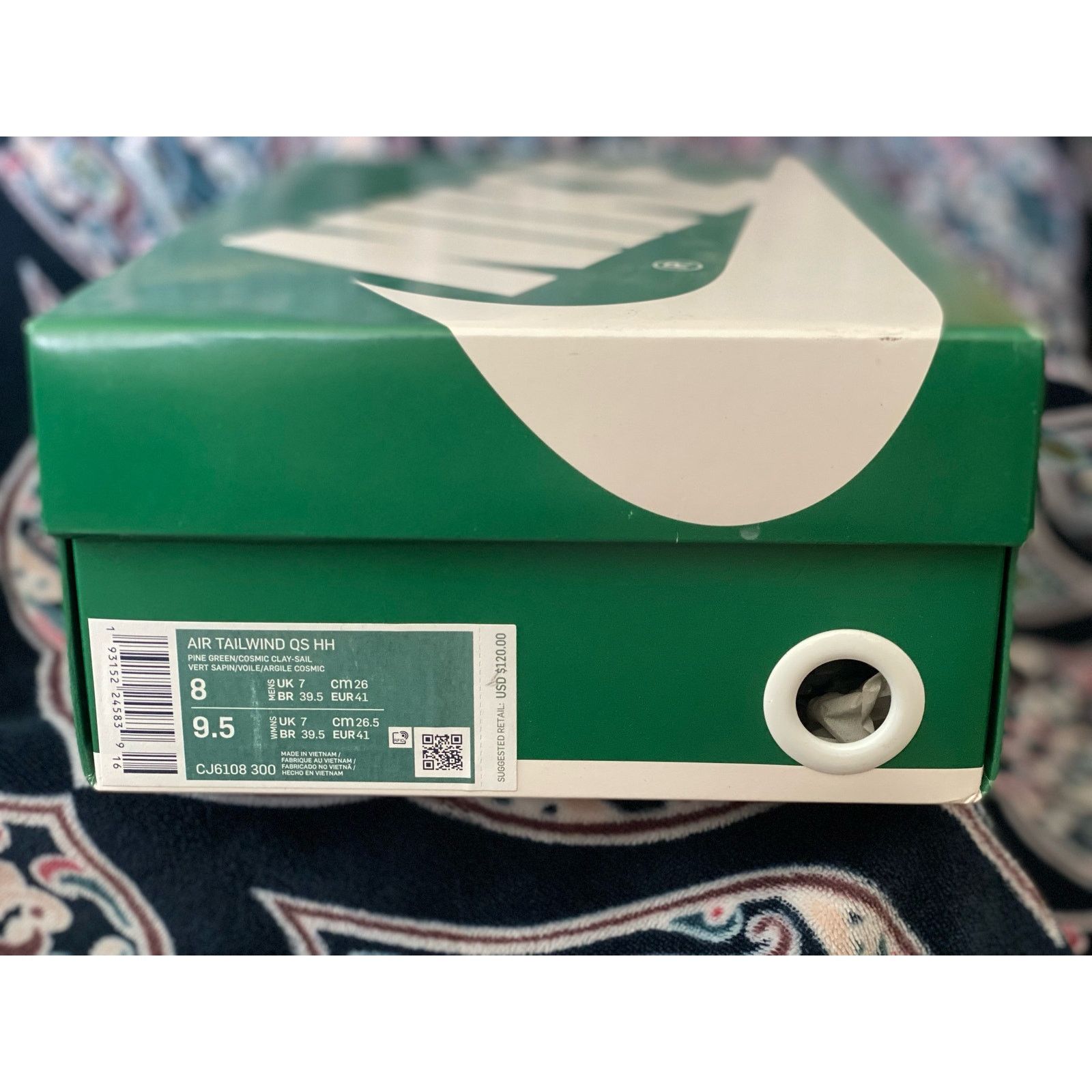 Nike Nike Tailwind 79 Stranger Things Hawkins High School m8 w9.5 Size US 8 / EU 41 - 1 Thumbnail