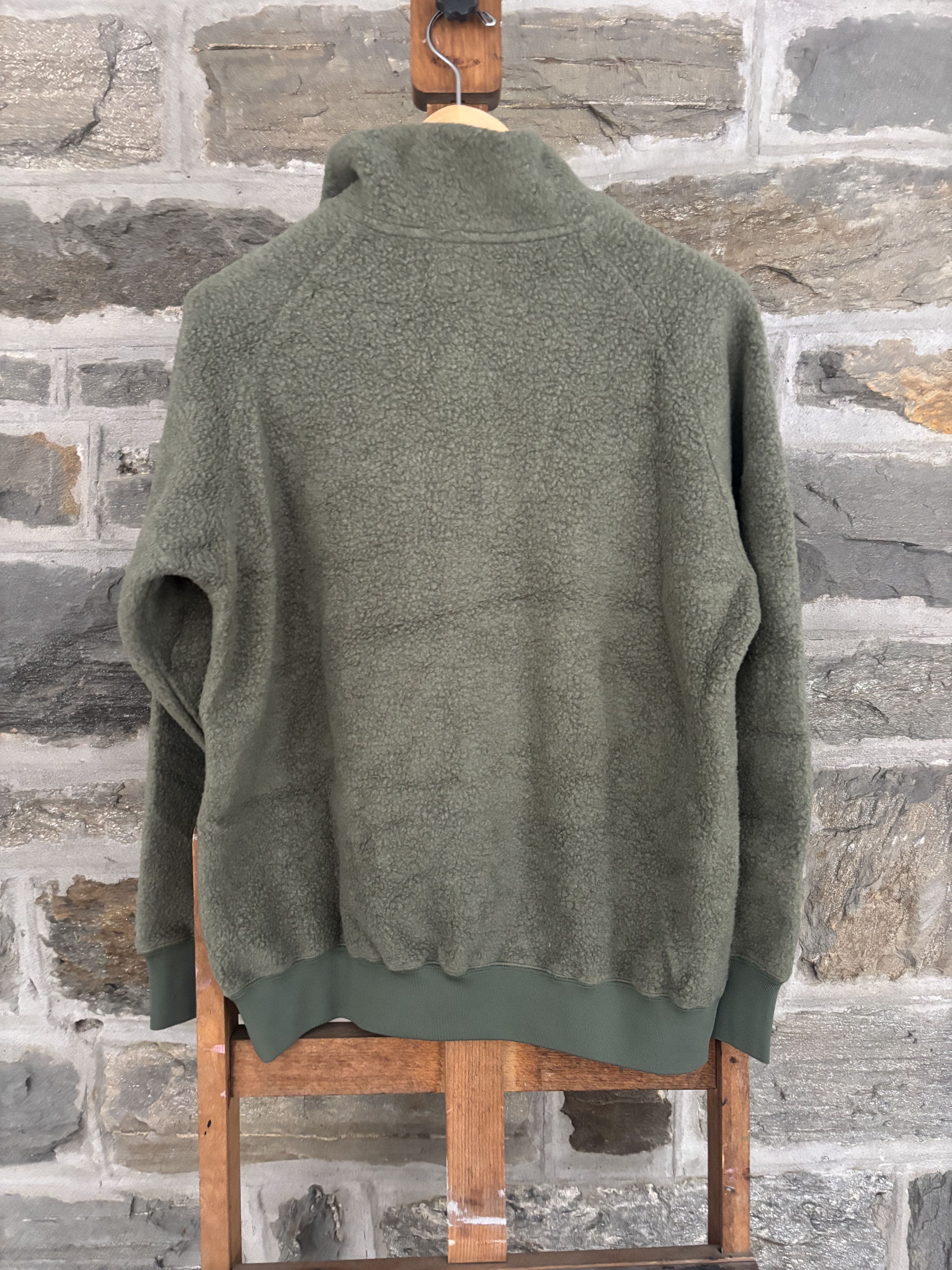 Beams Plus Raglan sleeve Polar fleece Quarter zip pullover Size US M / EU 48-50 / 2 - 5 Thumbnail