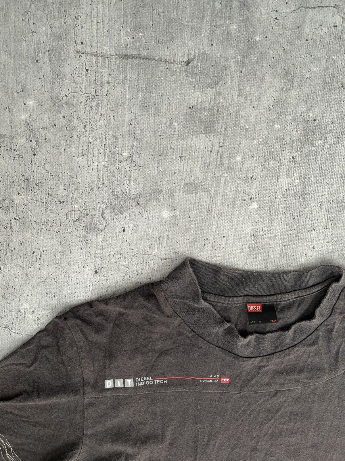 Diesel Y2k Diesel T-shirt Streetwear Casual Rare Logo VTg Size US M / EU 48-50 / 2 - 2 Thumbnail