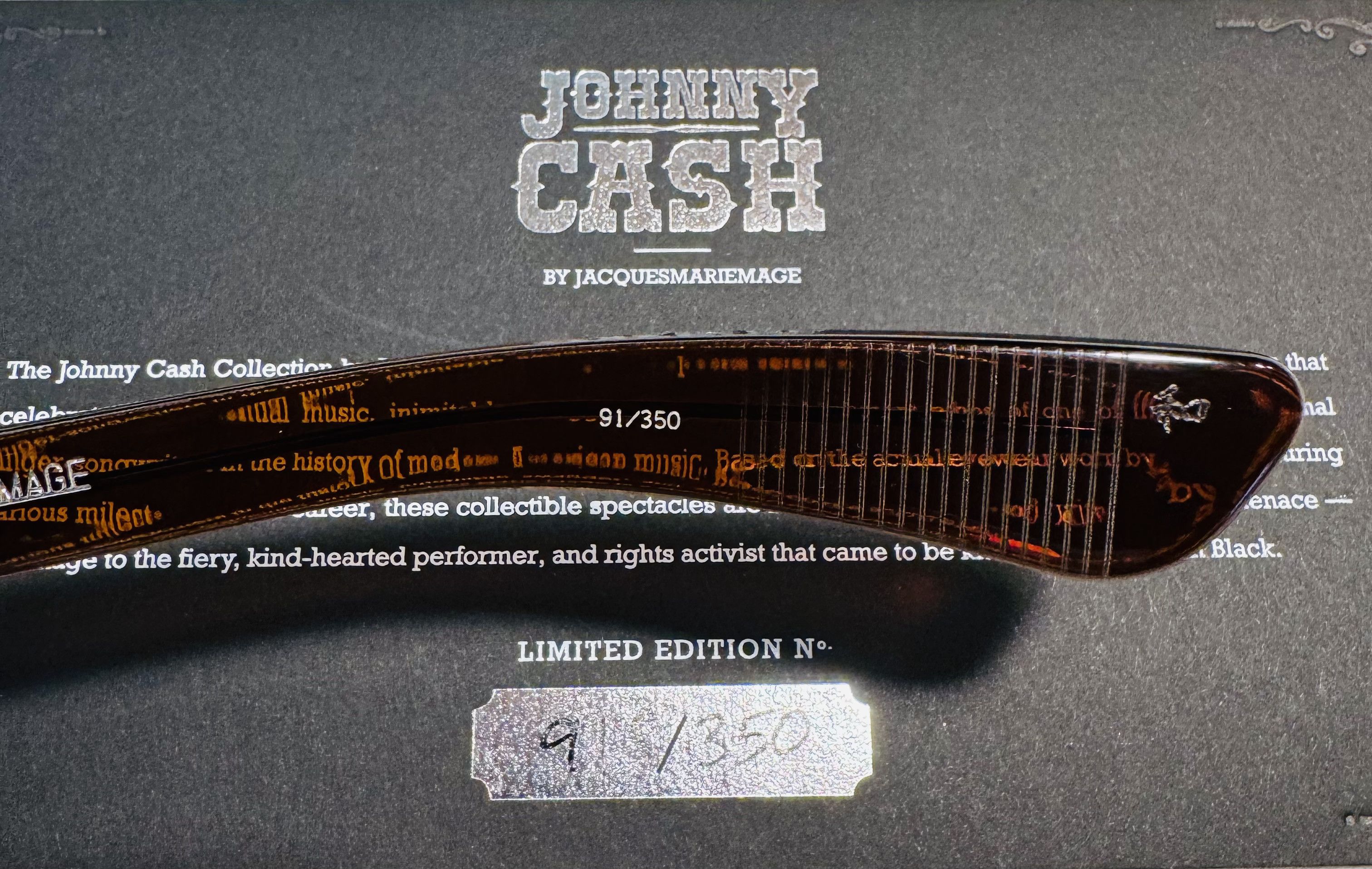 Jacques Marie Mage JOHNNY CASH QUENTIN | HICKORY FADE | BY JACQUES MARIE MAGE Size ONE SIZE - 25 Thumbnail