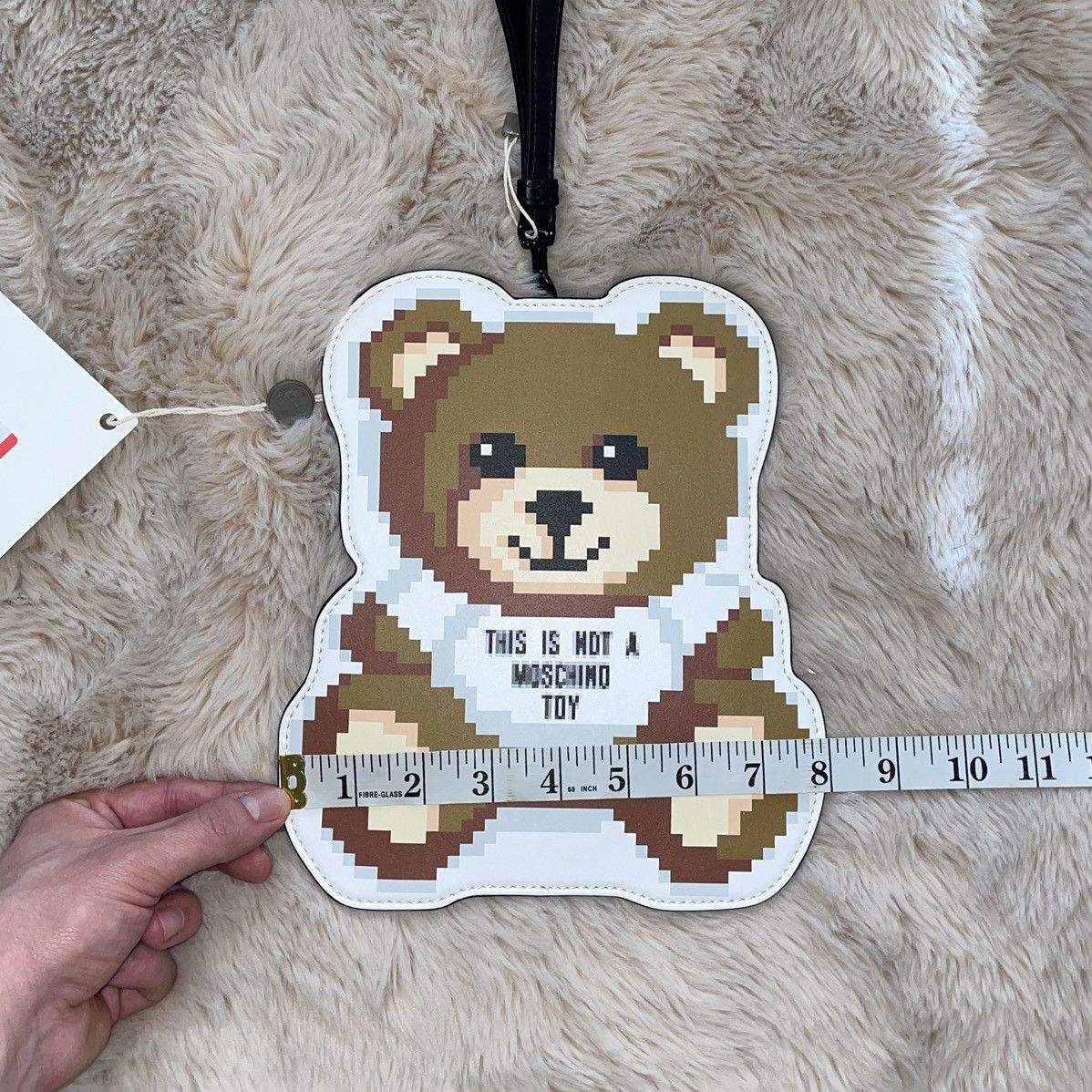 Moschino Moschino Runway The Sims Pixel Teddy Bear Crossbody Bag Size ONE SIZE - 9 Thumbnail